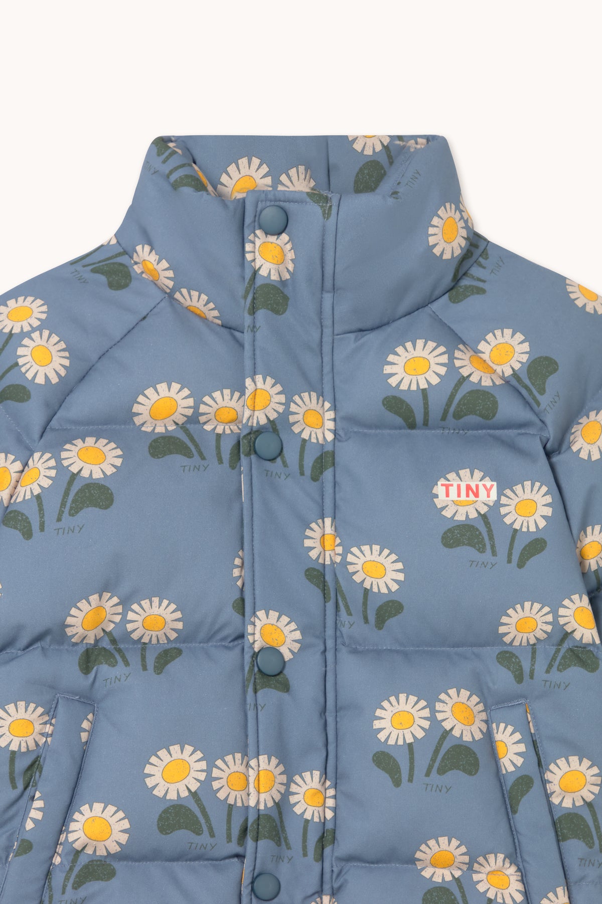 ウィンターFLOWERSショート中綿ジャケット