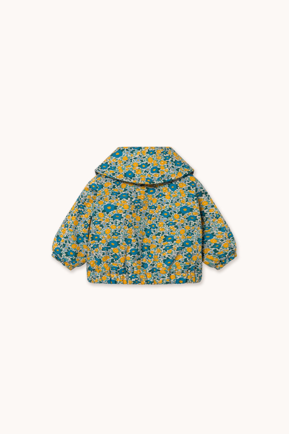 CHAQUETA ACOLCHADA BEBÉ FLOWER PATTERN