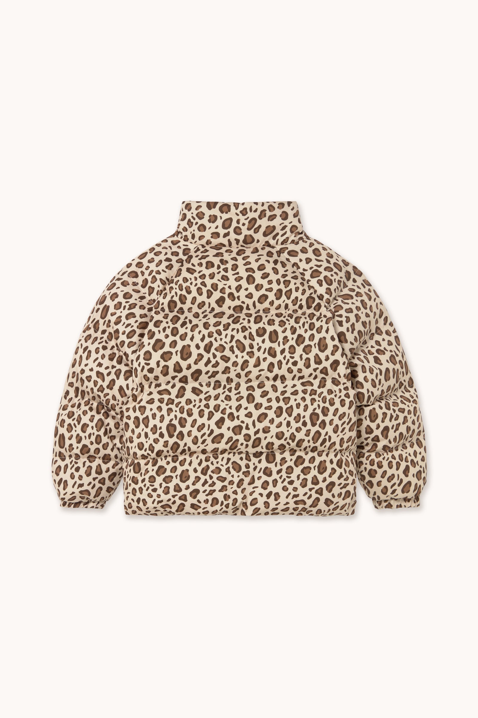 JACKE KURZ UND WATTIERT ANIMAL PRINT