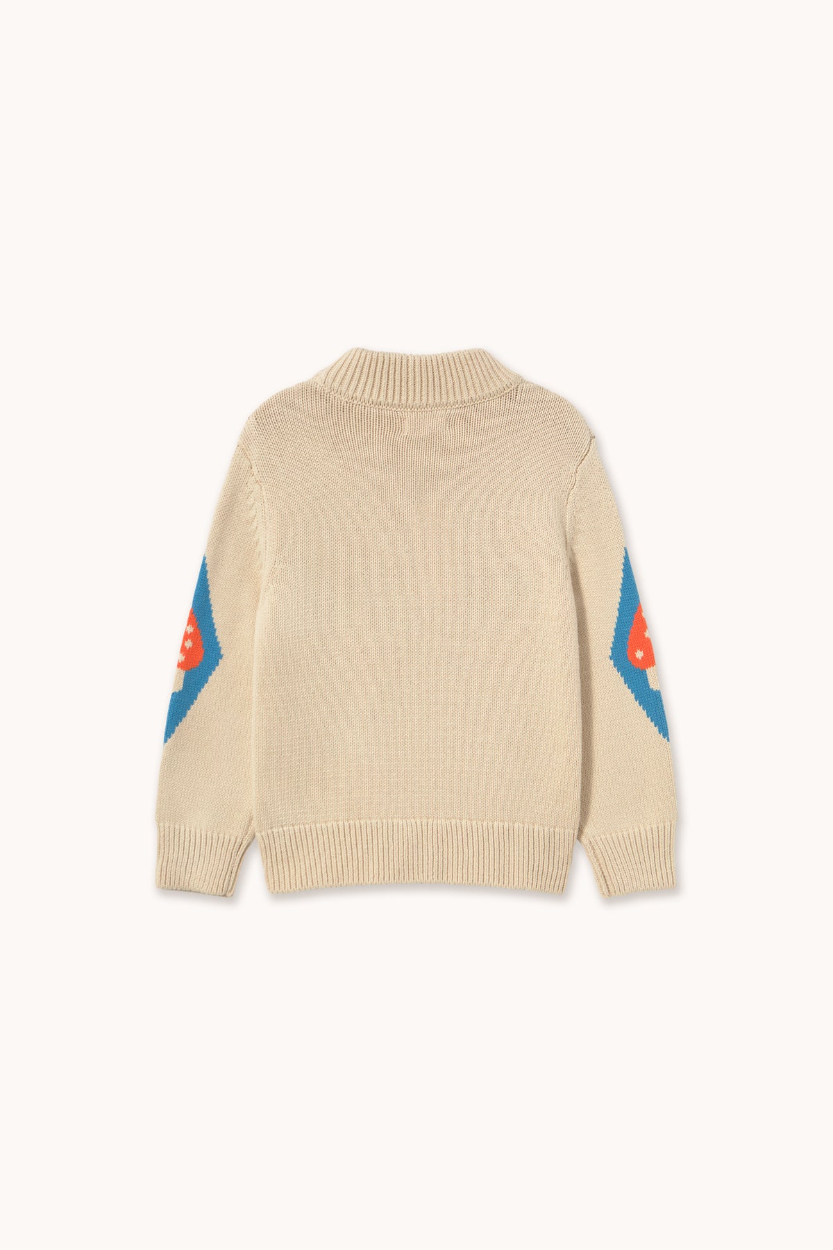 PULLOVER MIT STEHKRAGEN MUSHROOM DIAMONDS