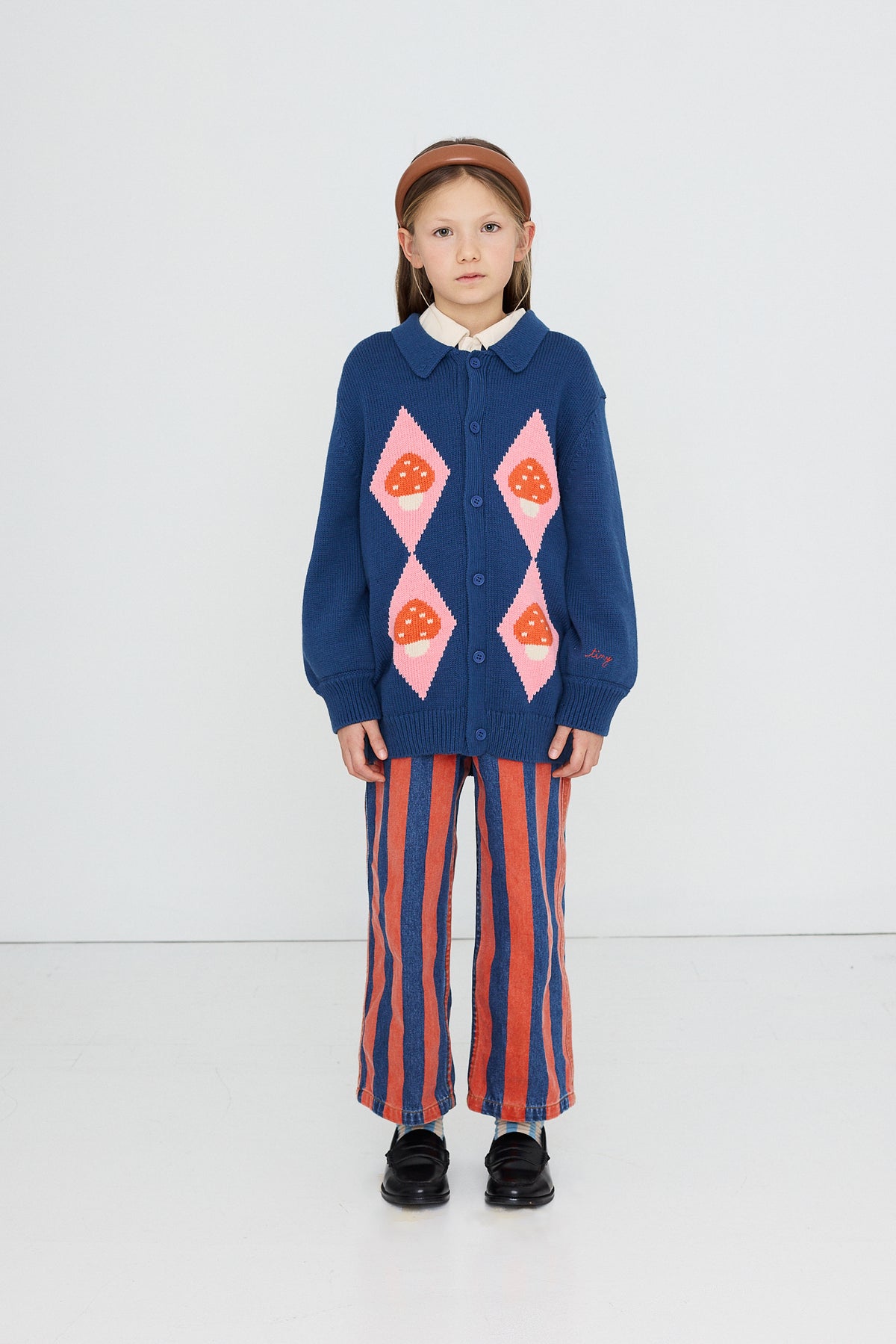 STRICKJACKE MUSHROOM DIAMONDS