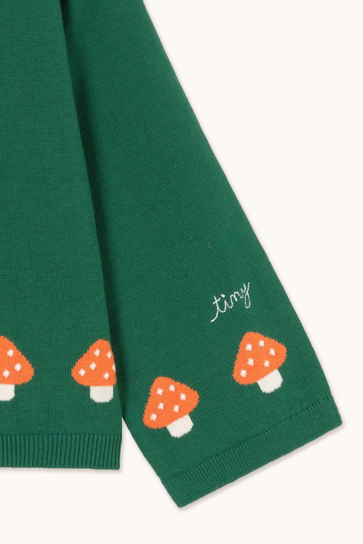 TINY MUSHROOMS TRUE KNIT SWEATER