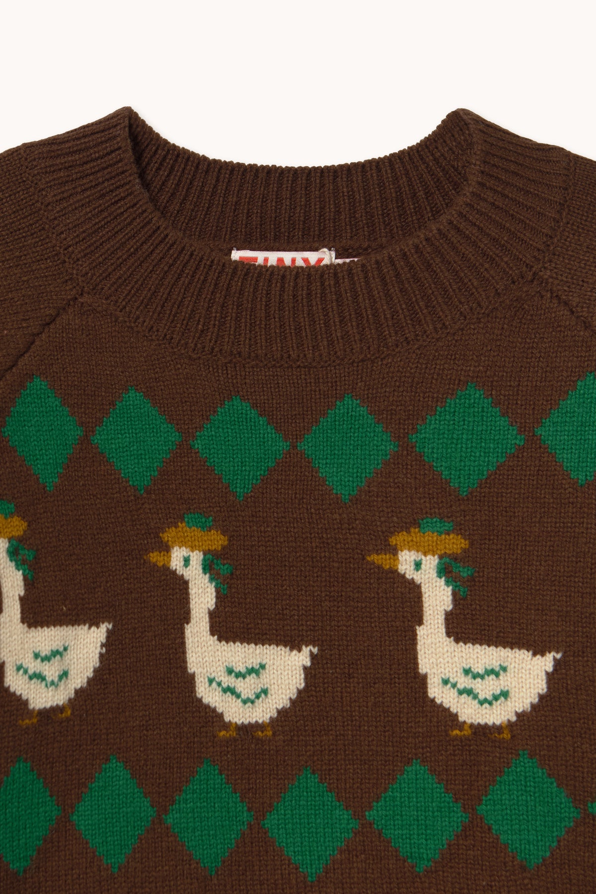 GREEN GEESE SWEATER