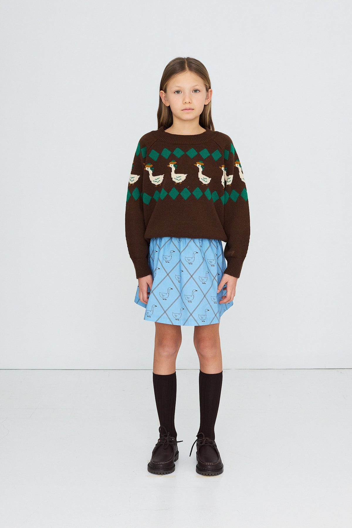 GREEN GEESE SWEATER