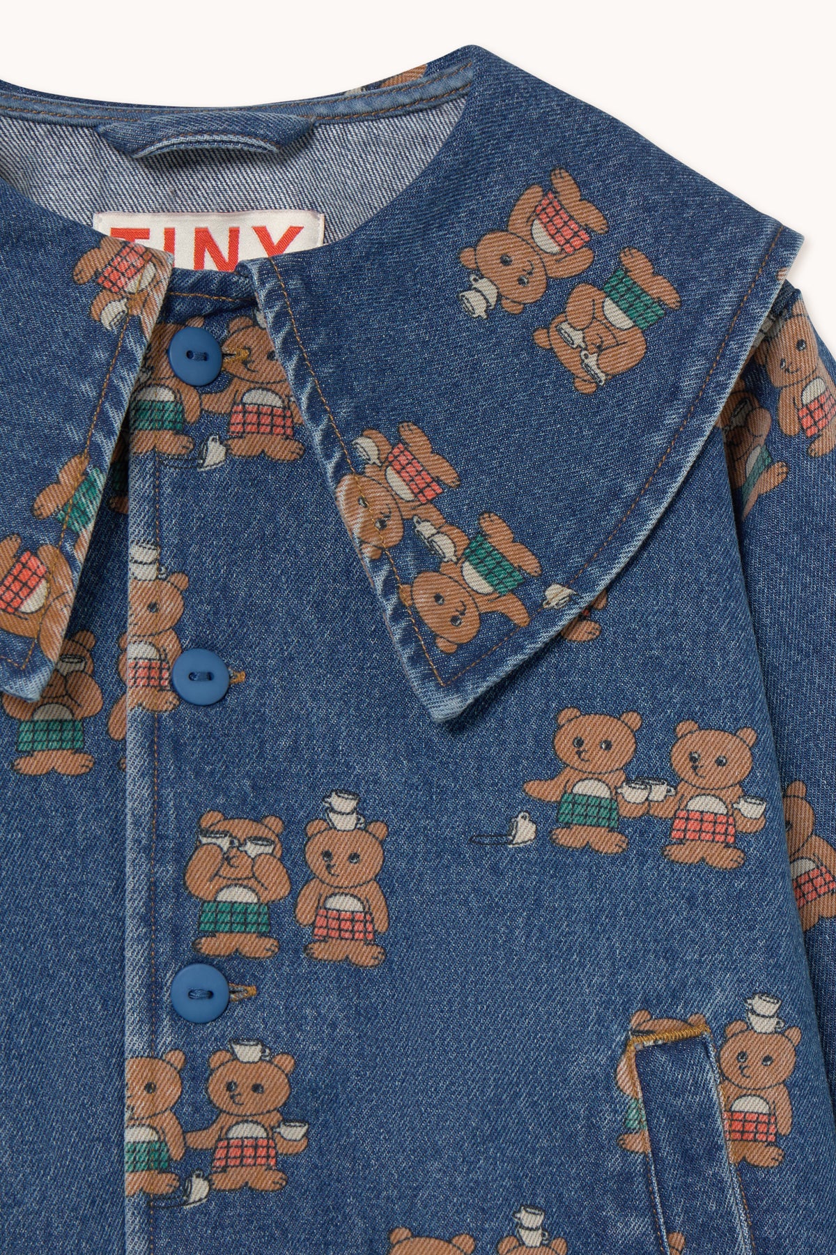 CHAQUETA DENIM TINY TEA ROOM