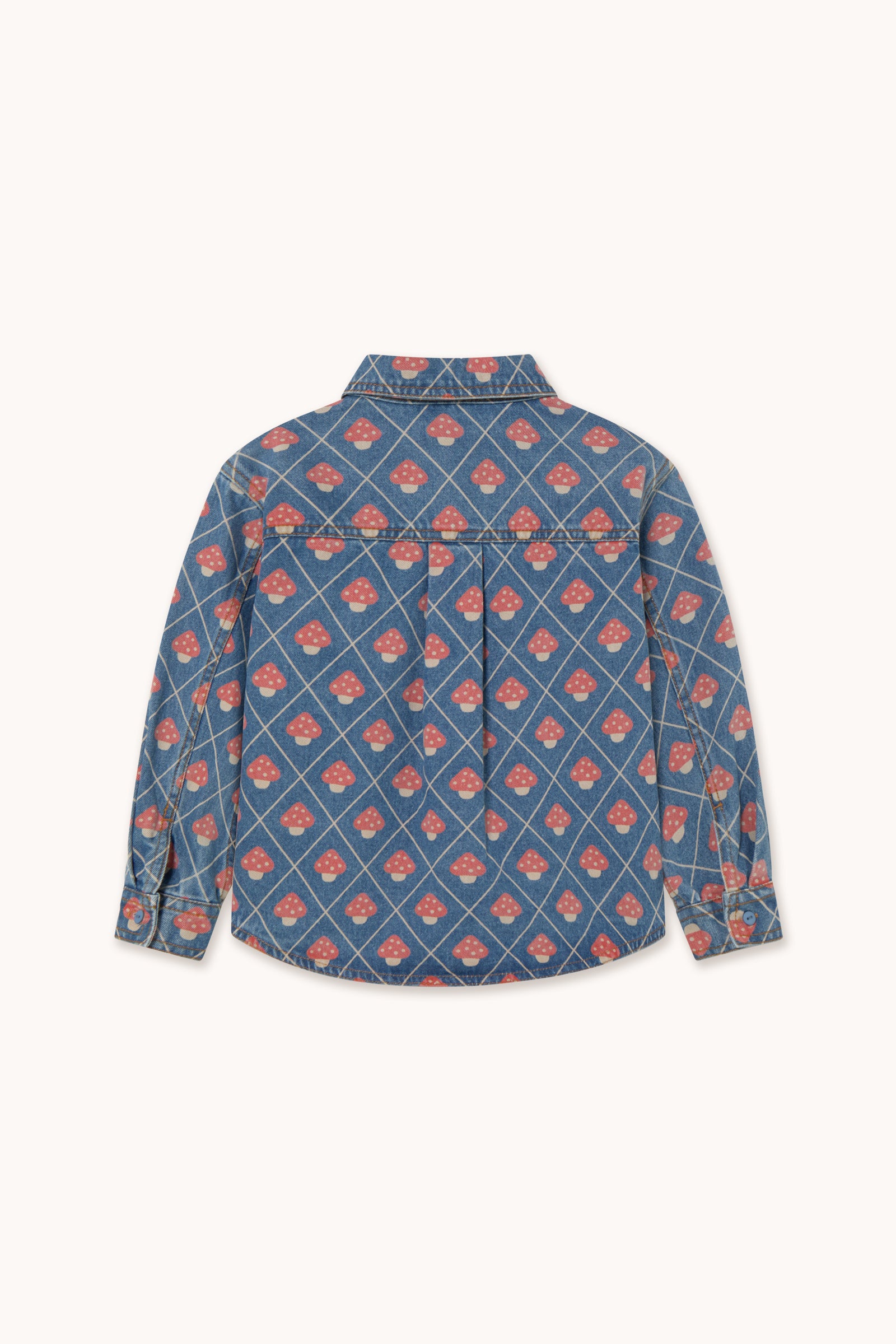 MUSHROOMS DENIM SHIRT