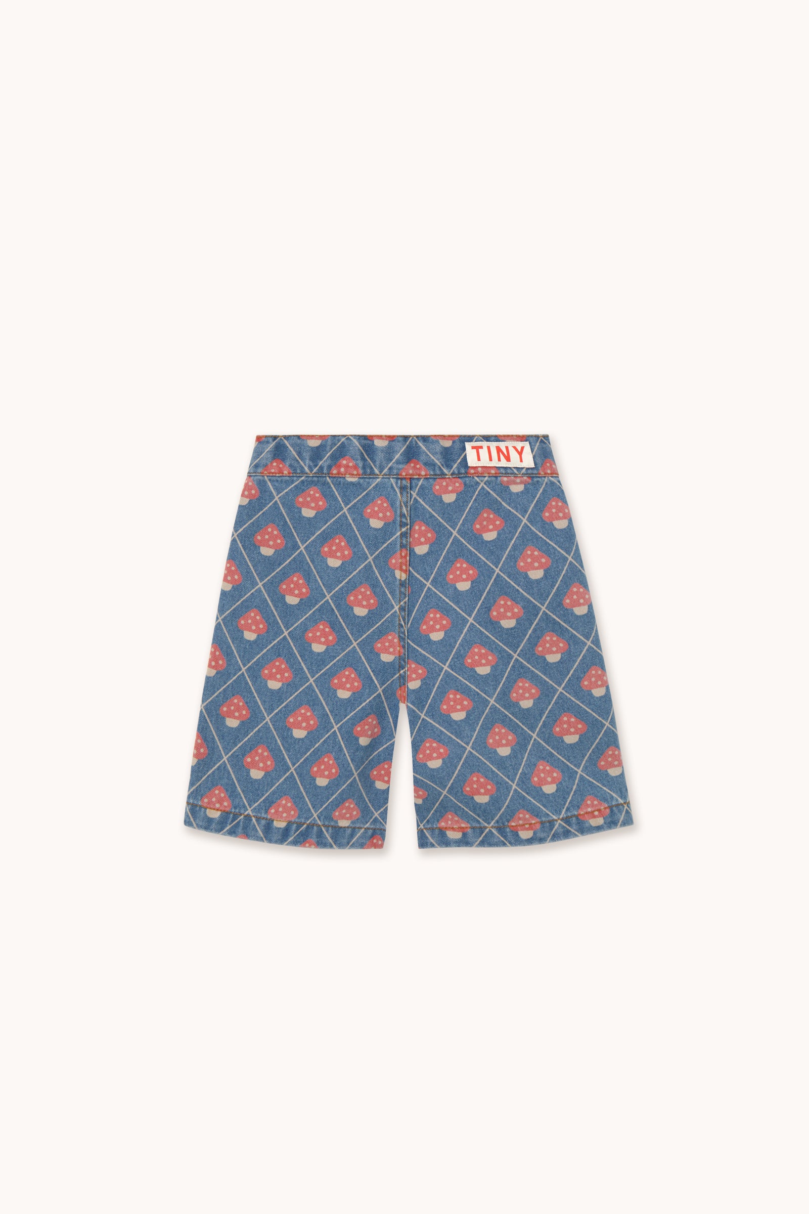MUSHROOMS DENIM SHORTS