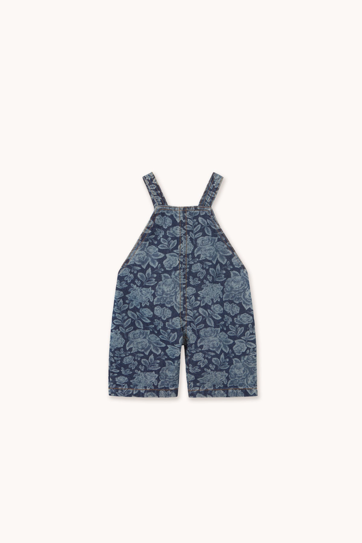 TONAL ROSES BABY DENIM DUNGAREE