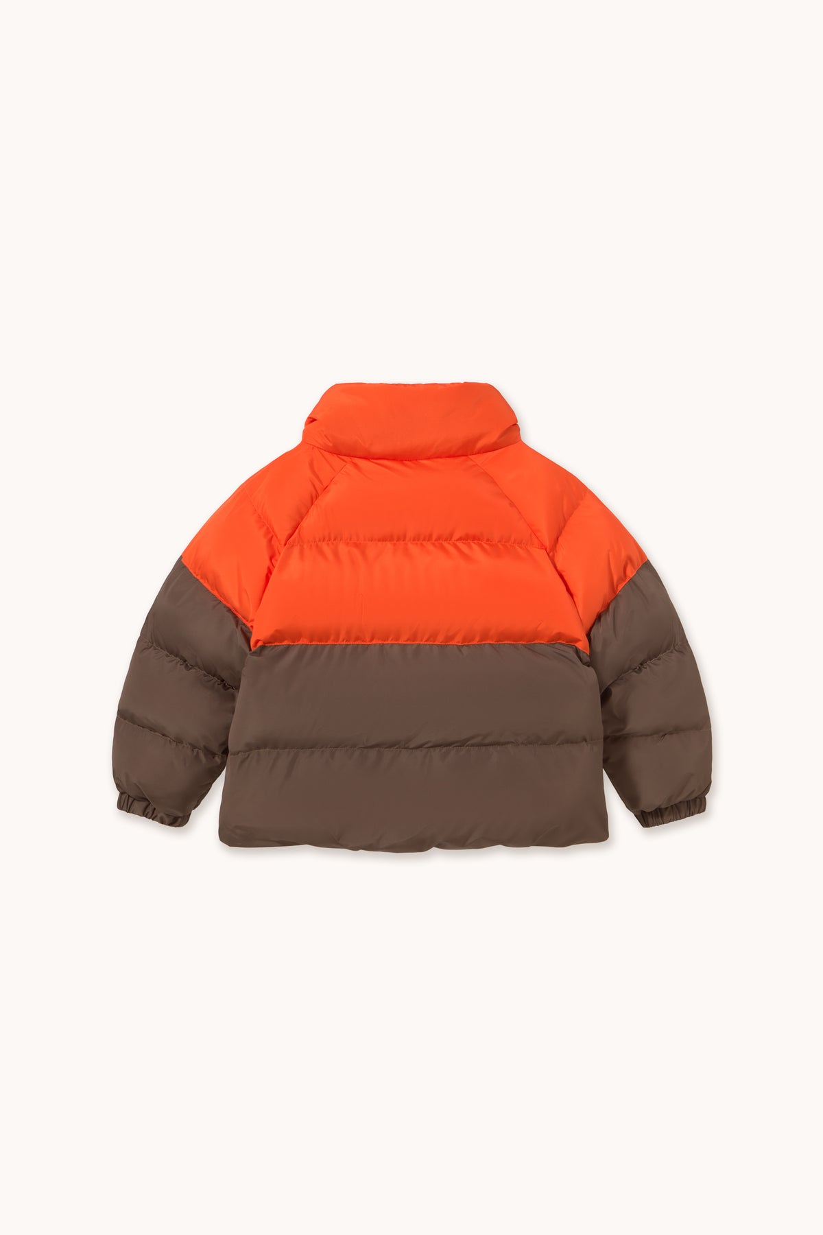 CHAQUETA ACOLCHADA CORTA COLOR BLOCK