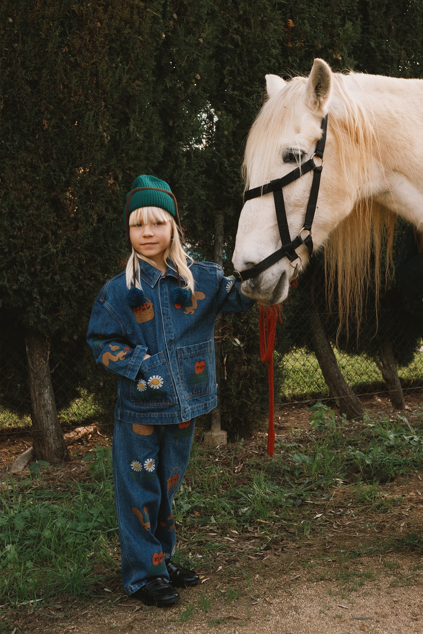 DENIMHOSE TINY APPLES