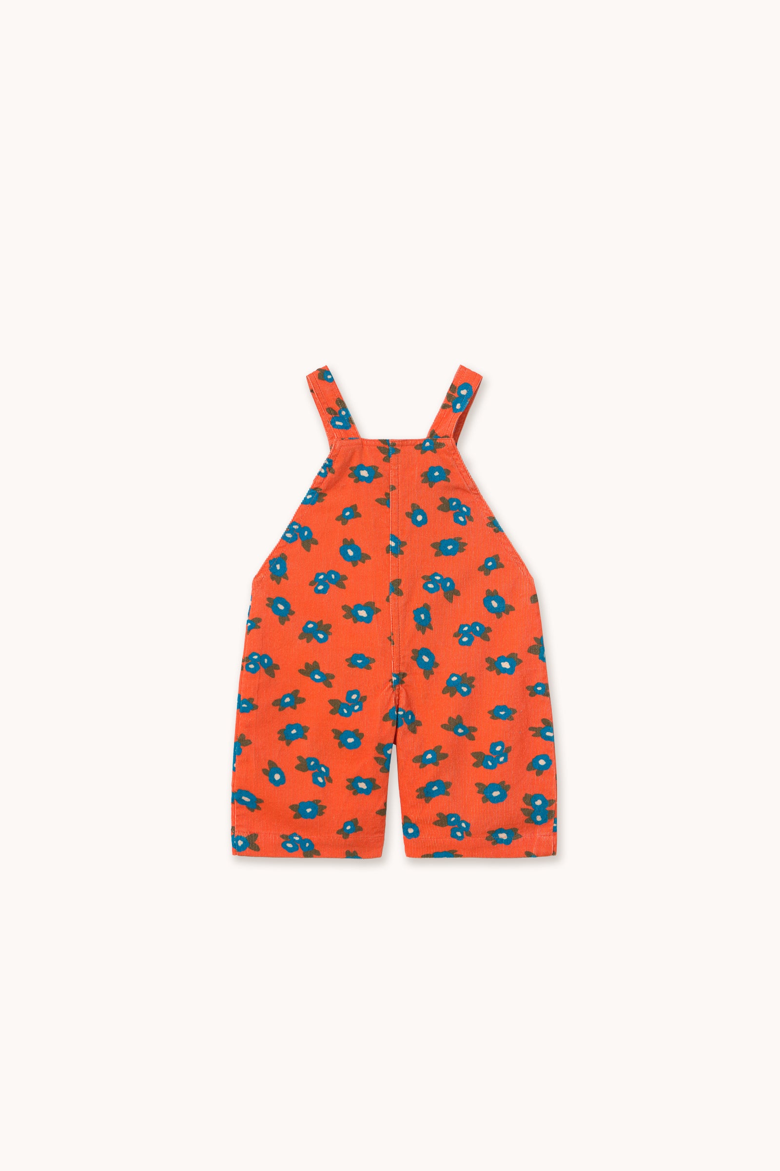 BLUE FLOWERS BABY CORDUROY DUNGAREE