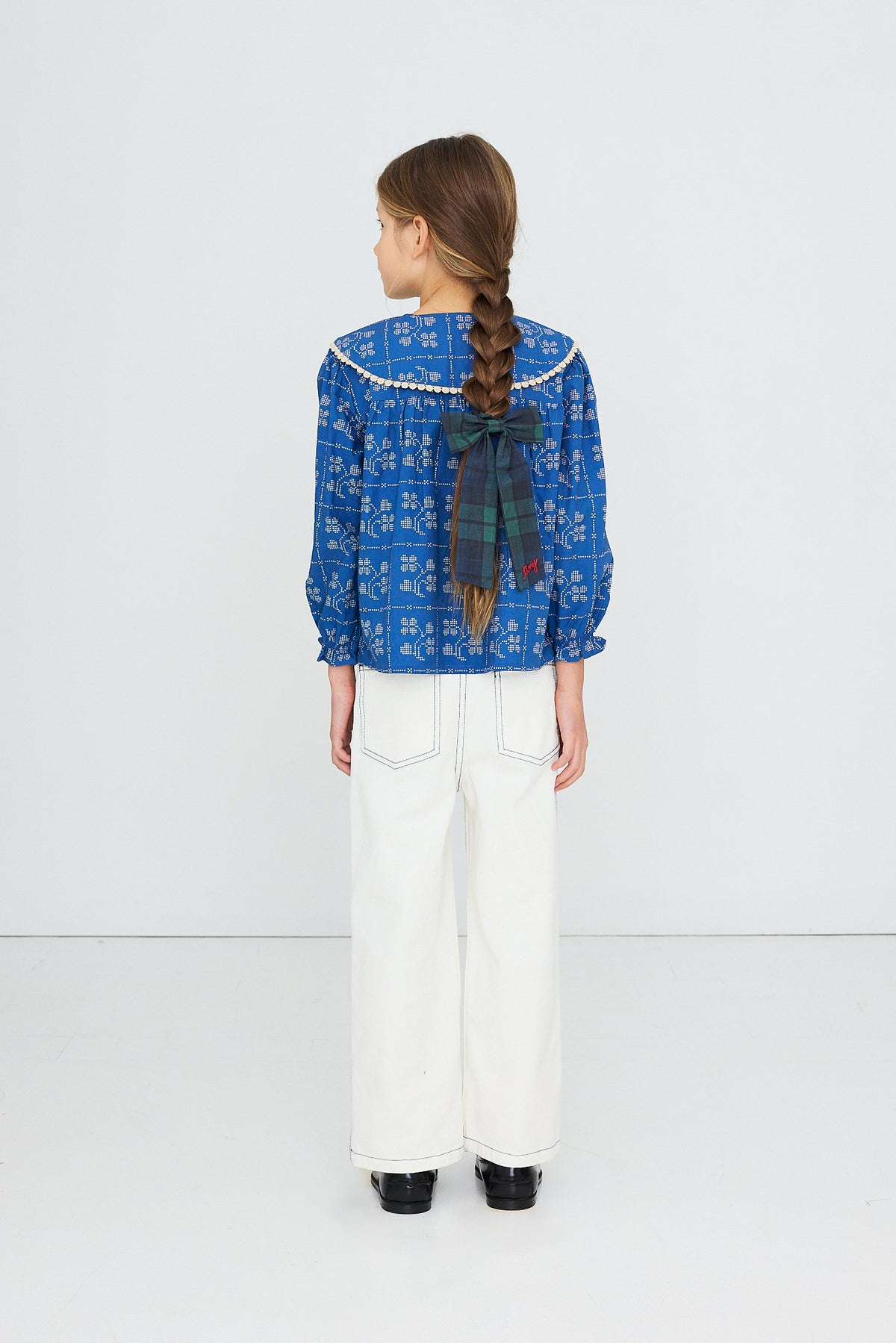DOTS FLOWERS BLOUSE