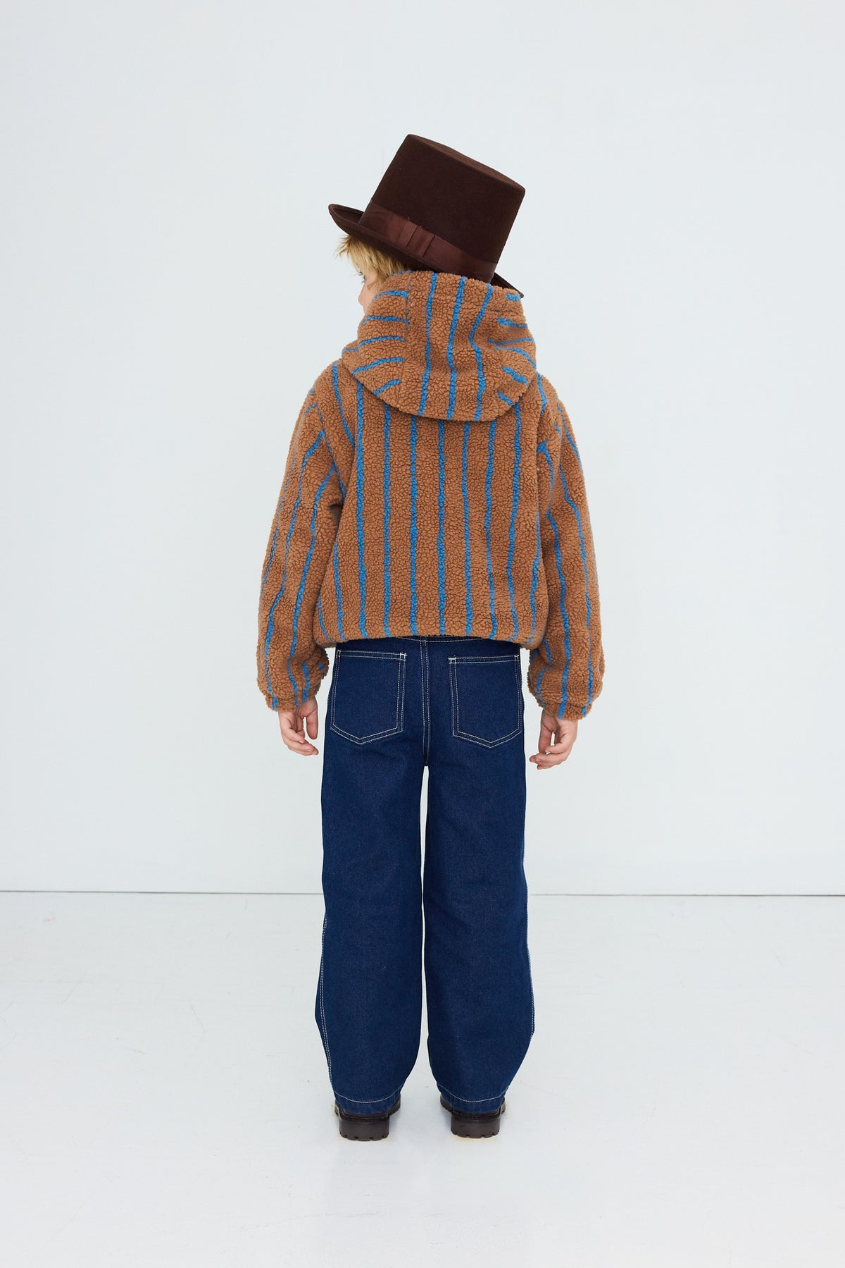 LINES SHERPA HOODIE