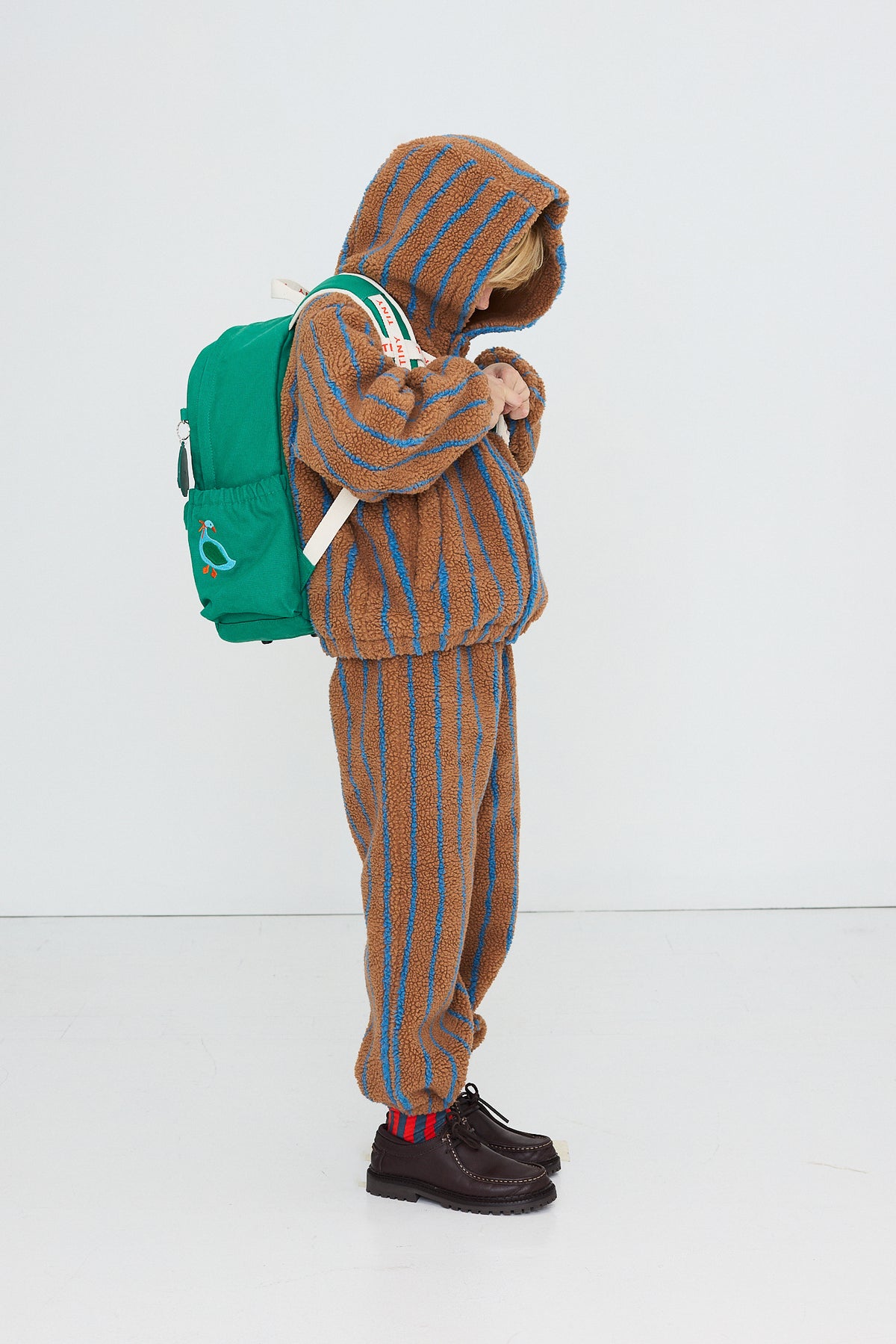 LINES SHERPA HOODIE
