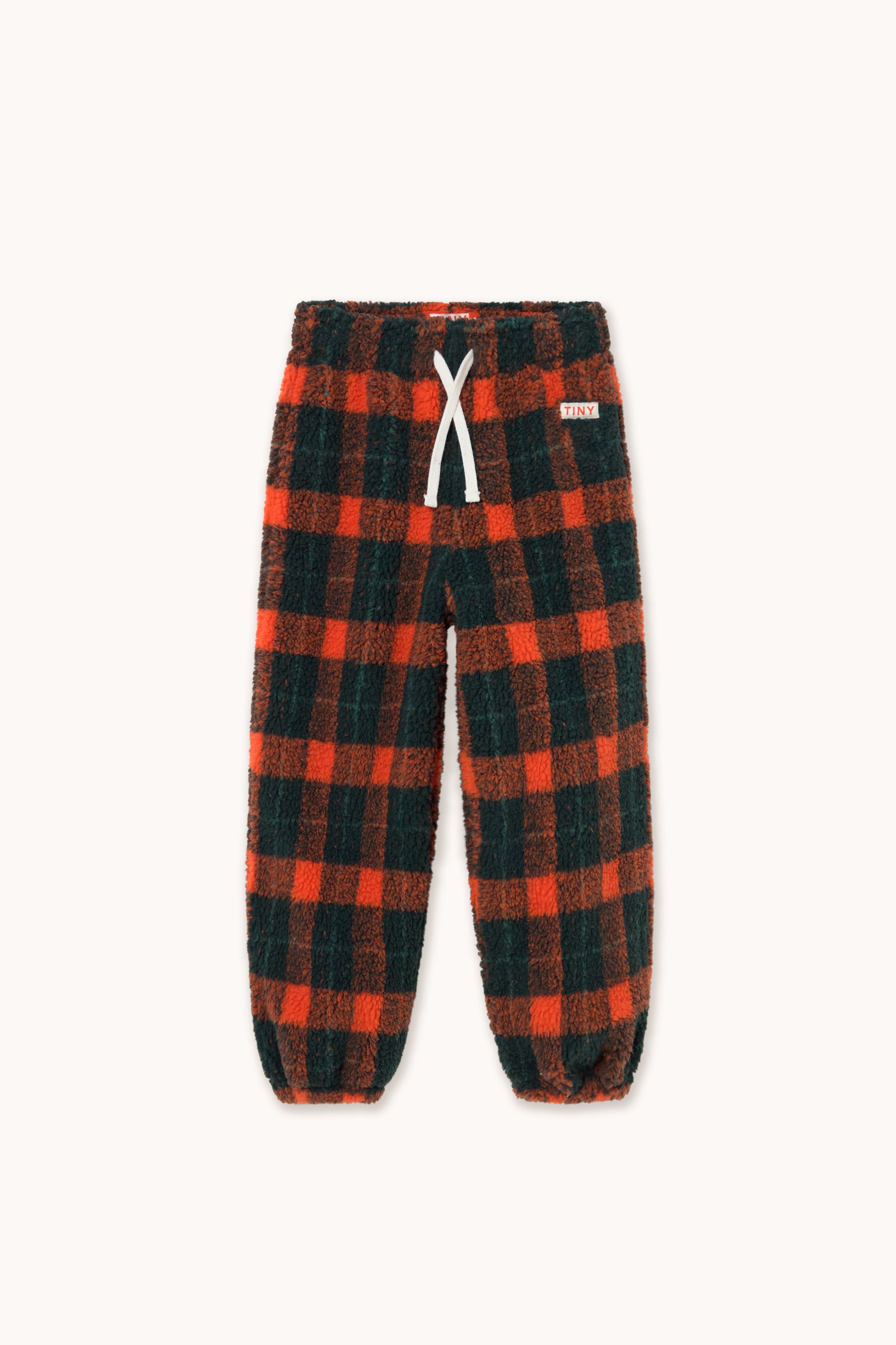 SHERPA-JOGGINGHOSE RED CHECK