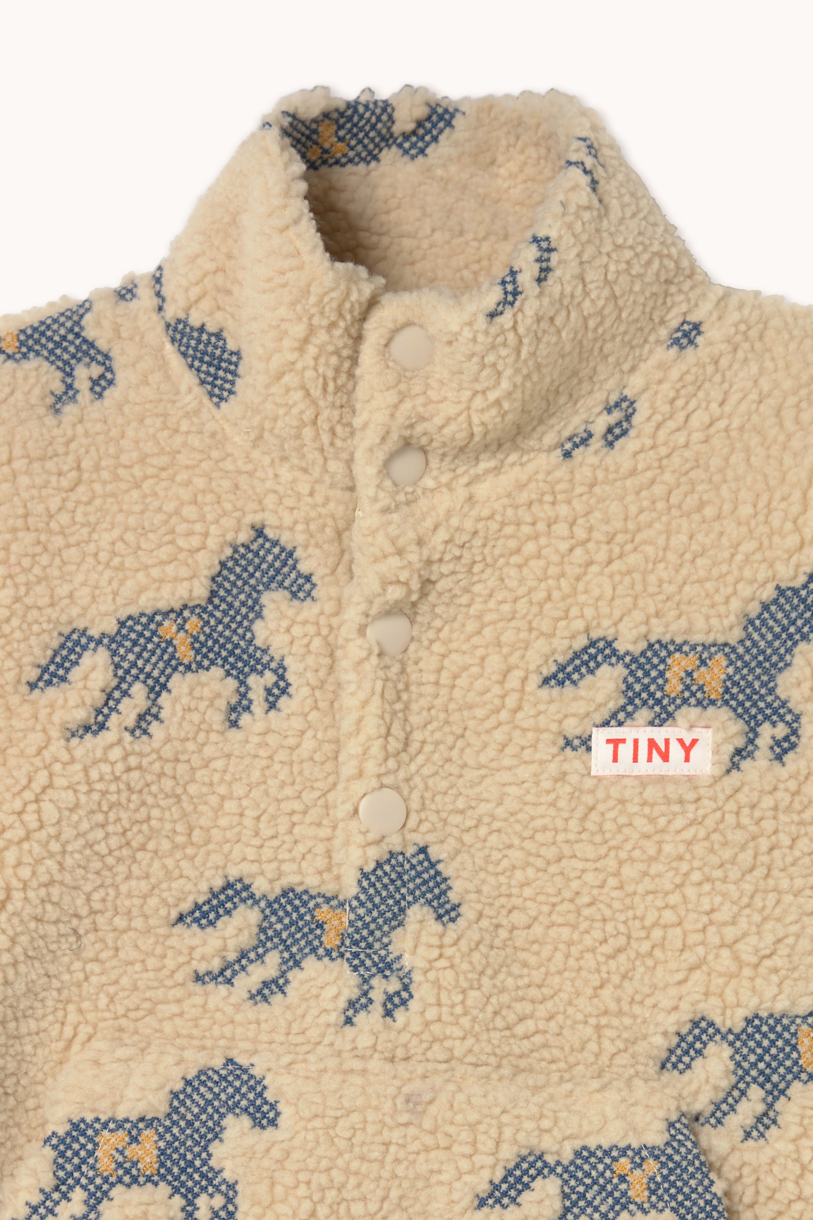 HORSES SHERPA SWEATSHIRT