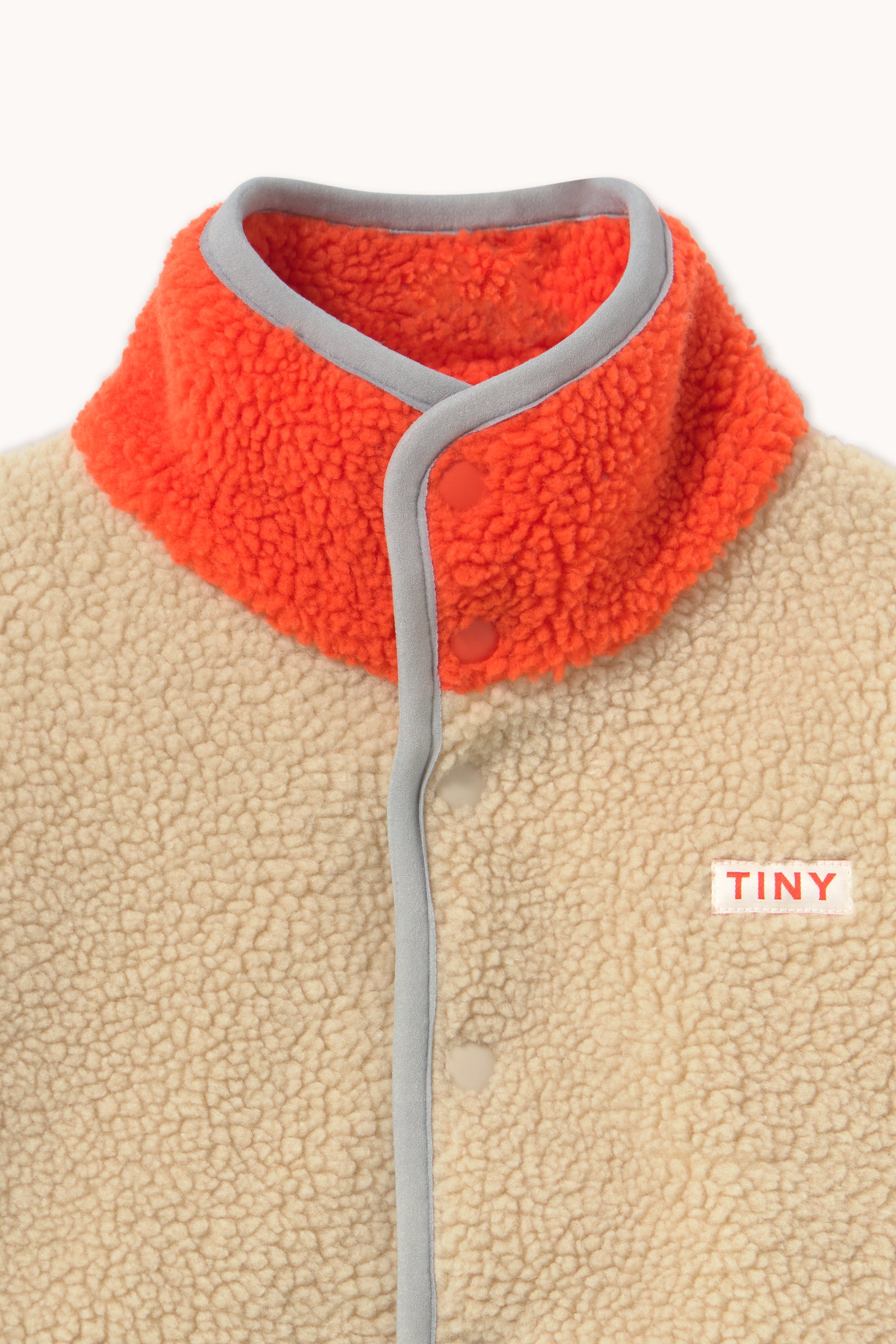 COLOR BLOCK SHERPA JACKET