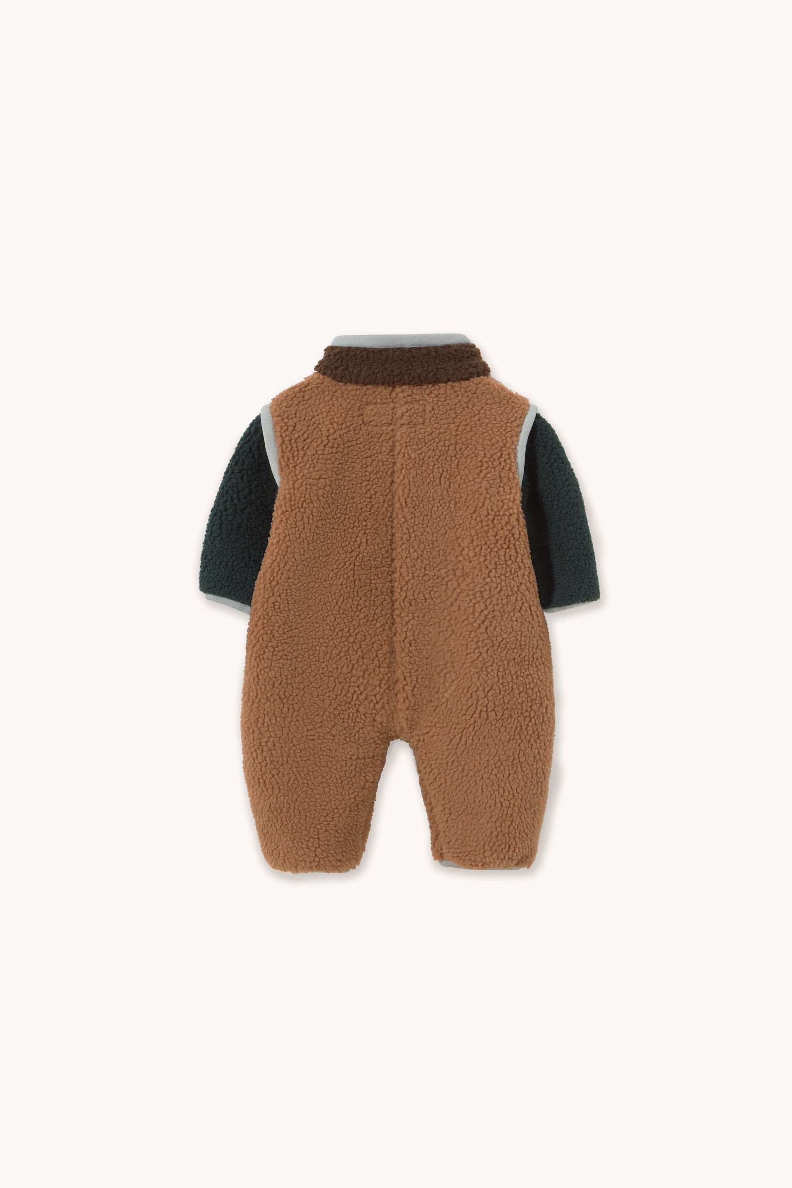 COLOR BLOCK SHERPA ONE-PIECE