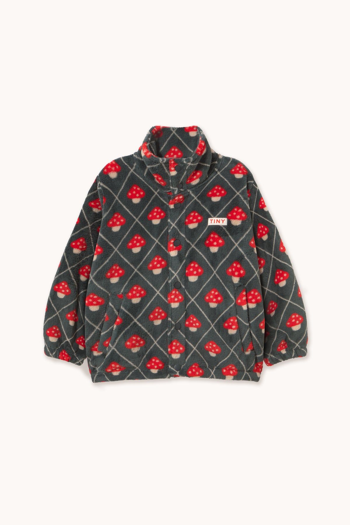 FLEECEJACKE MUSHROOMS