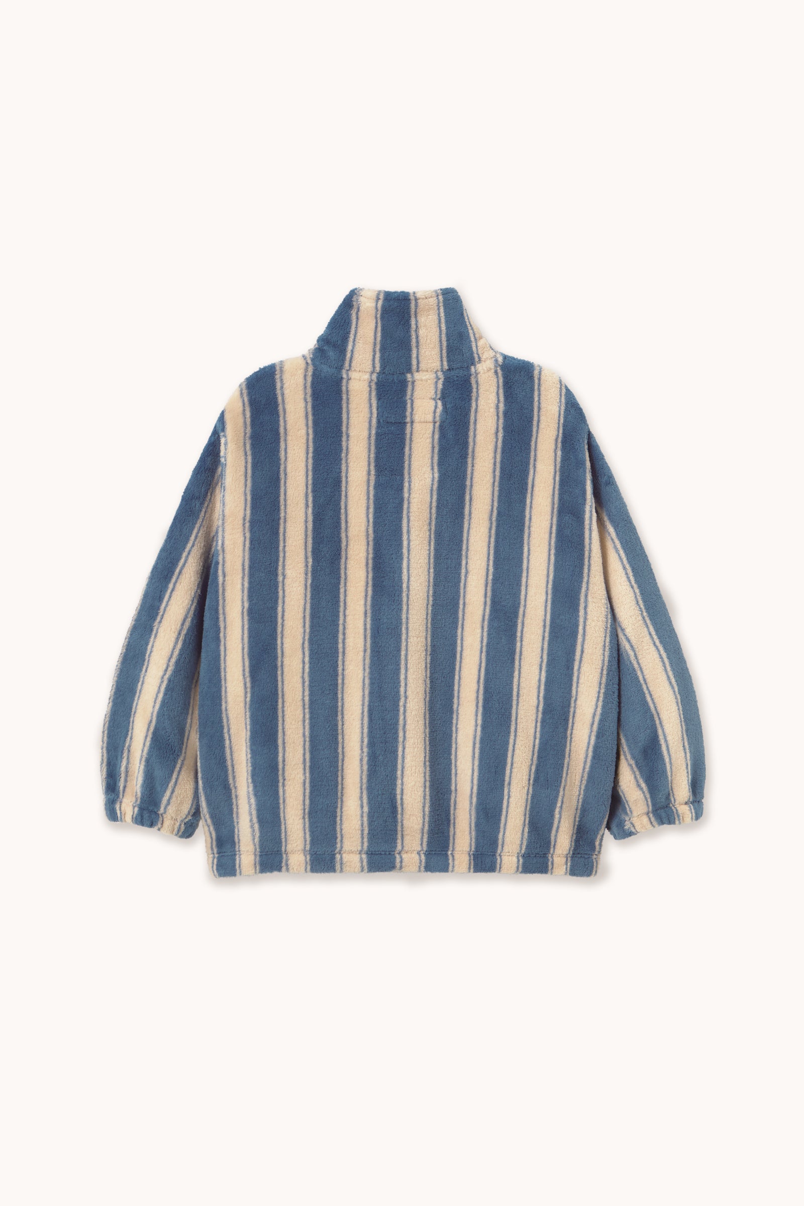 CHAQUETA DE FORRO POLAR BLUE RETRO STRIPES