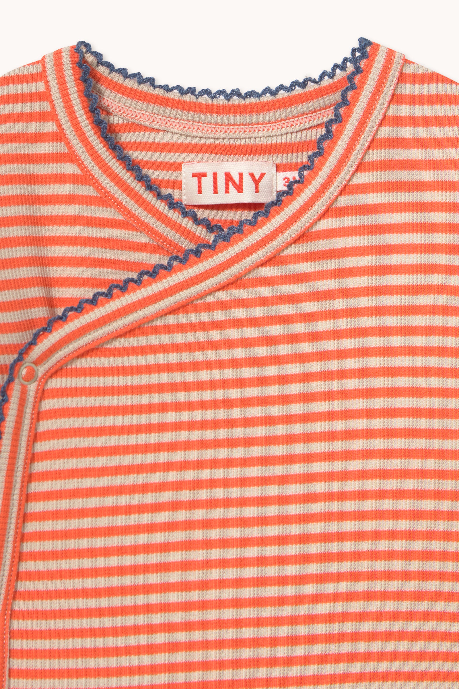 STRIPED RIB WRAP BODY