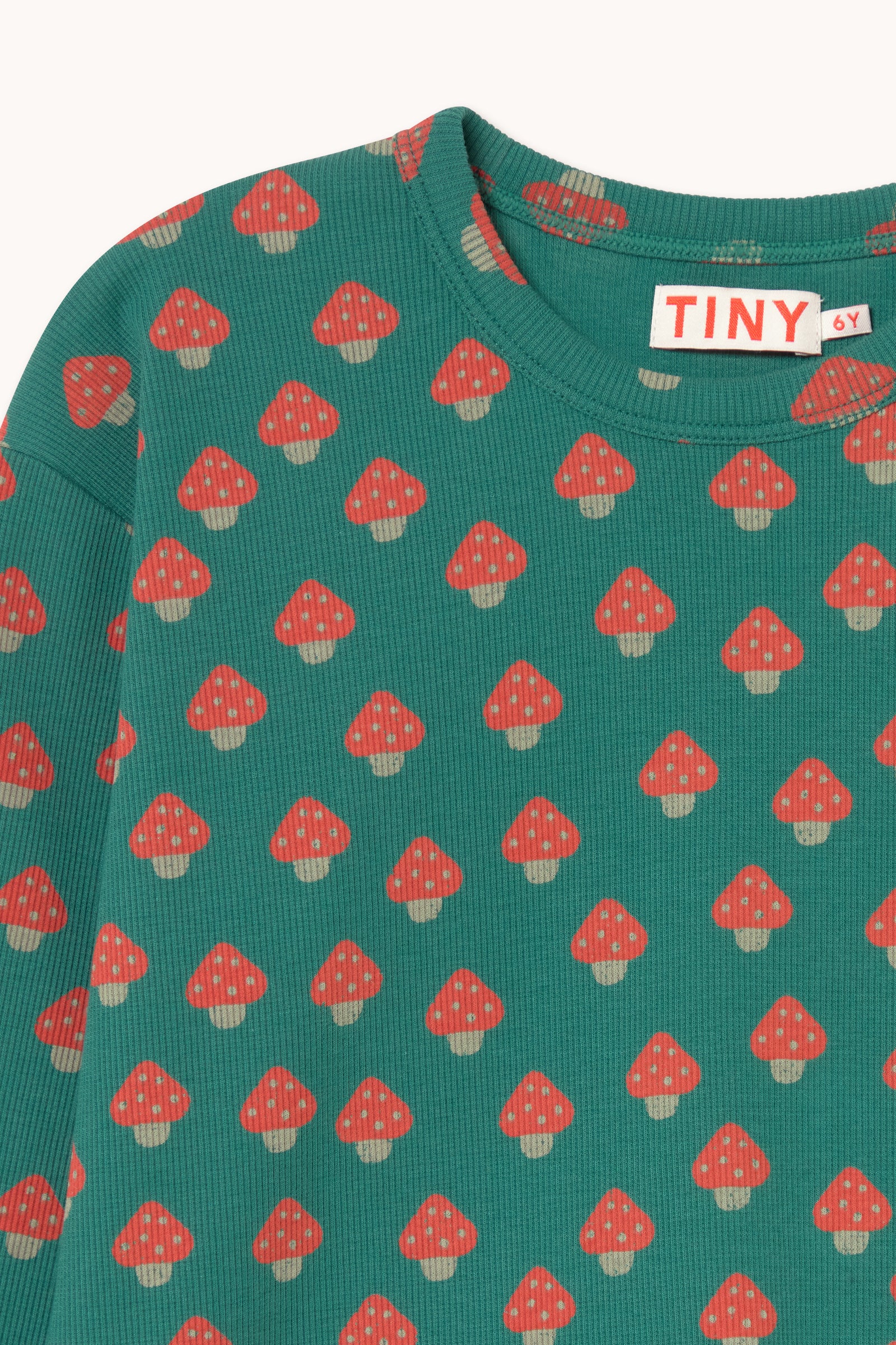 MINI MUSHROOMS RIB TEE