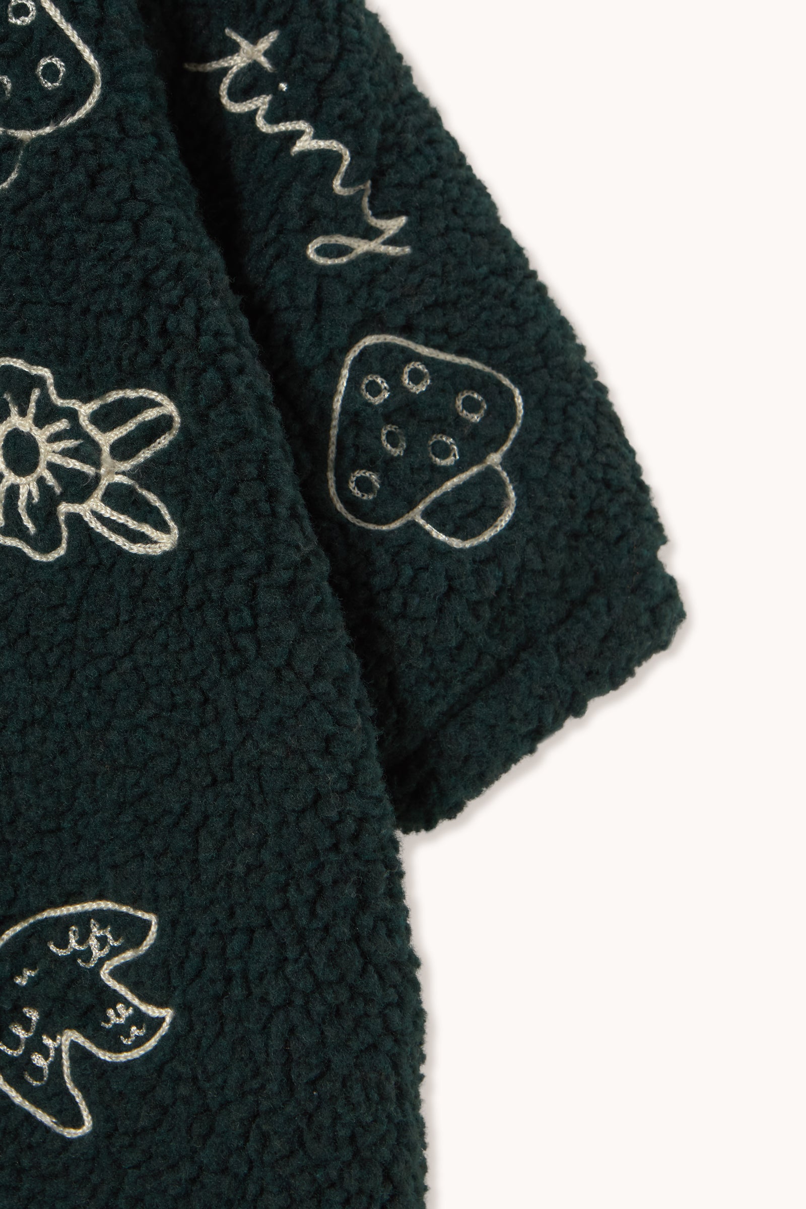 TINY APPLES SHERPA ONE-PIECE