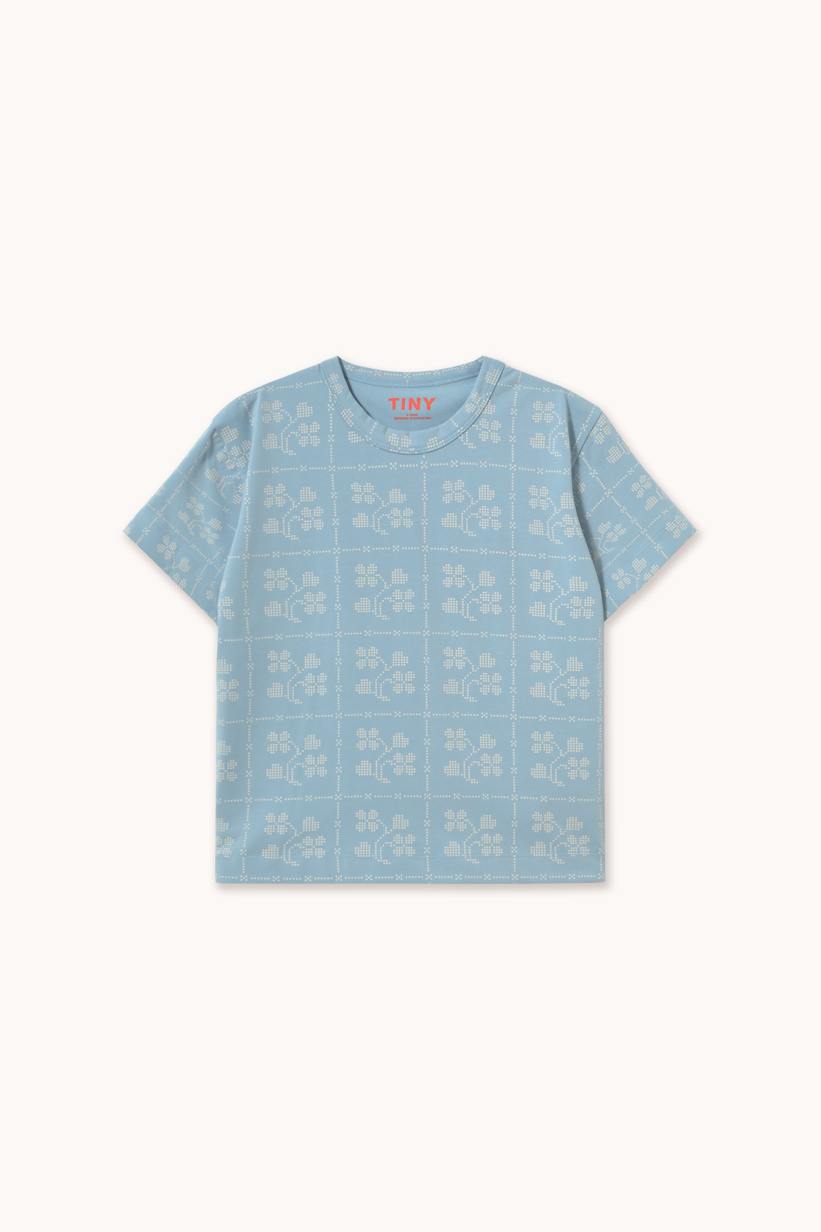 T-SHIRT DOTS FLOWERS