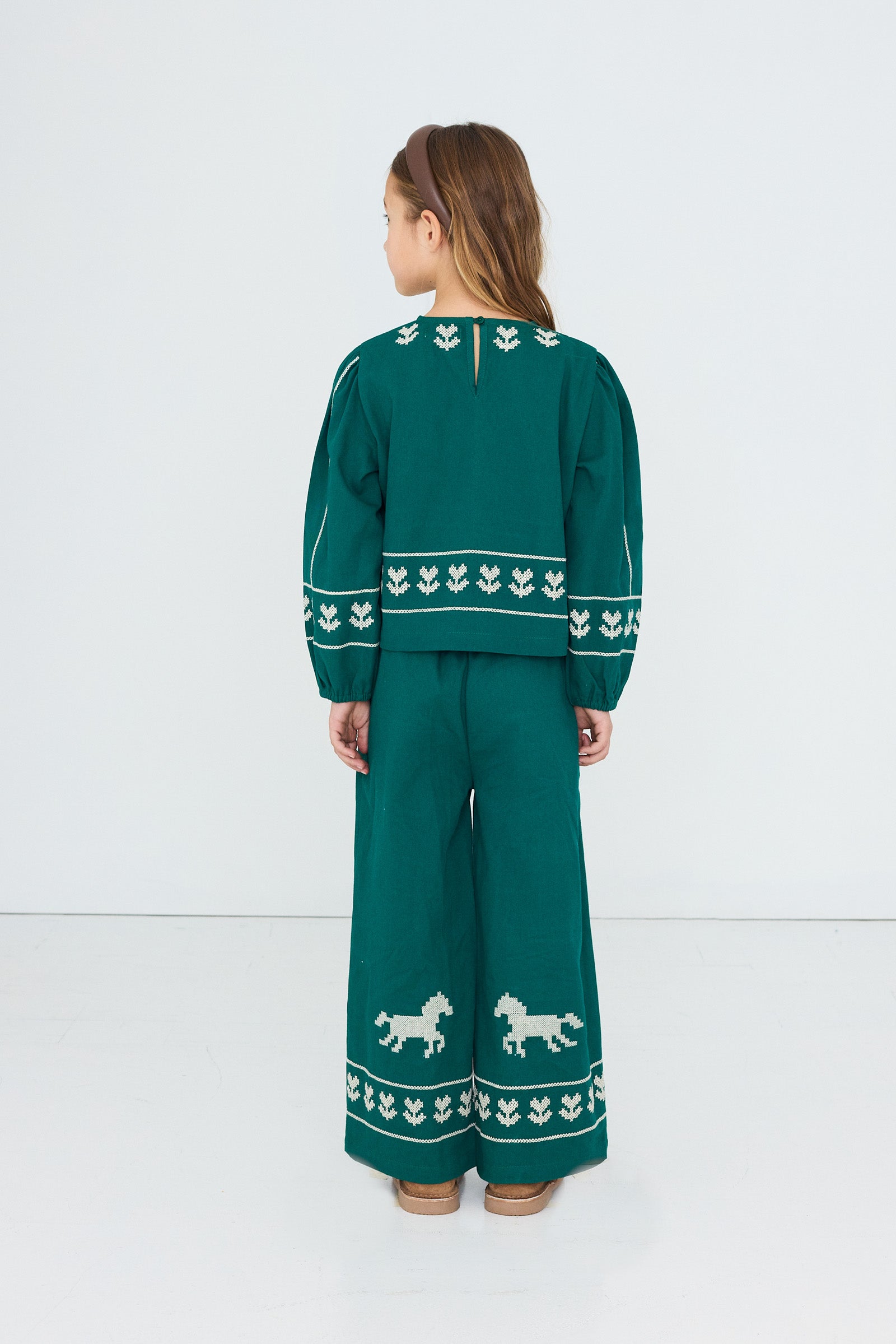 HORSES & FLOWERS PANT