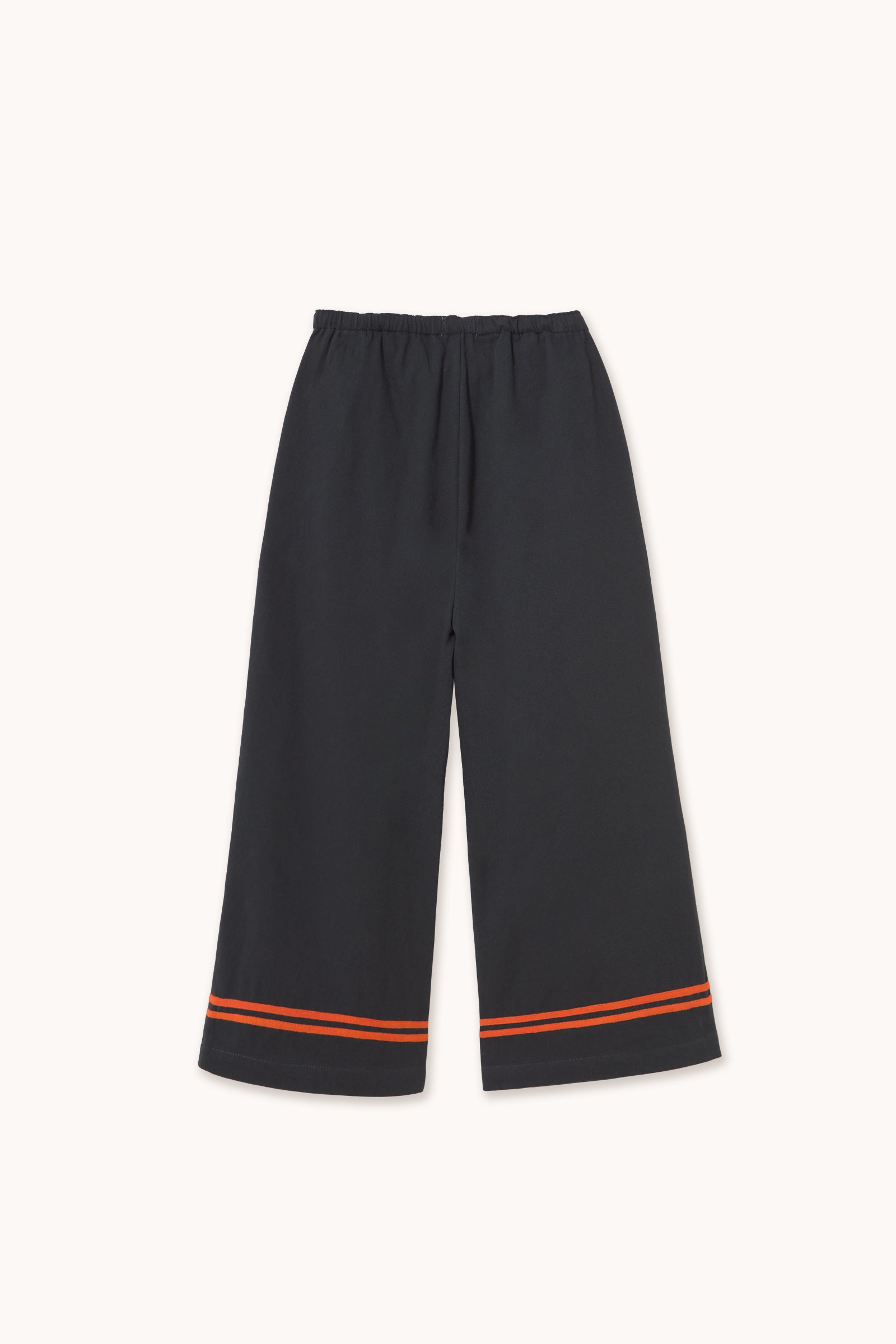 PANTALÓN DE RAYAS ROJAS TEJIDO