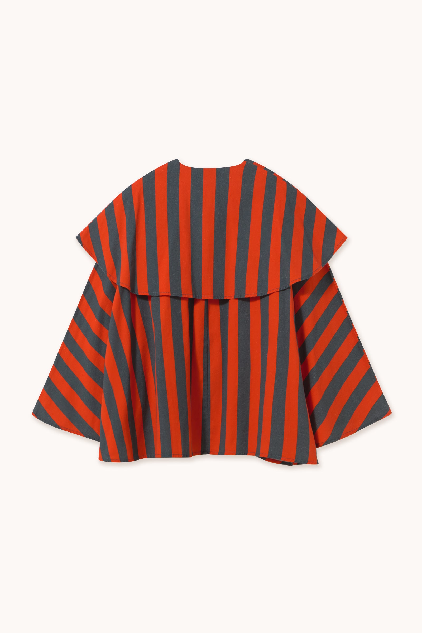 RED-BLUE STRIPES CAPE