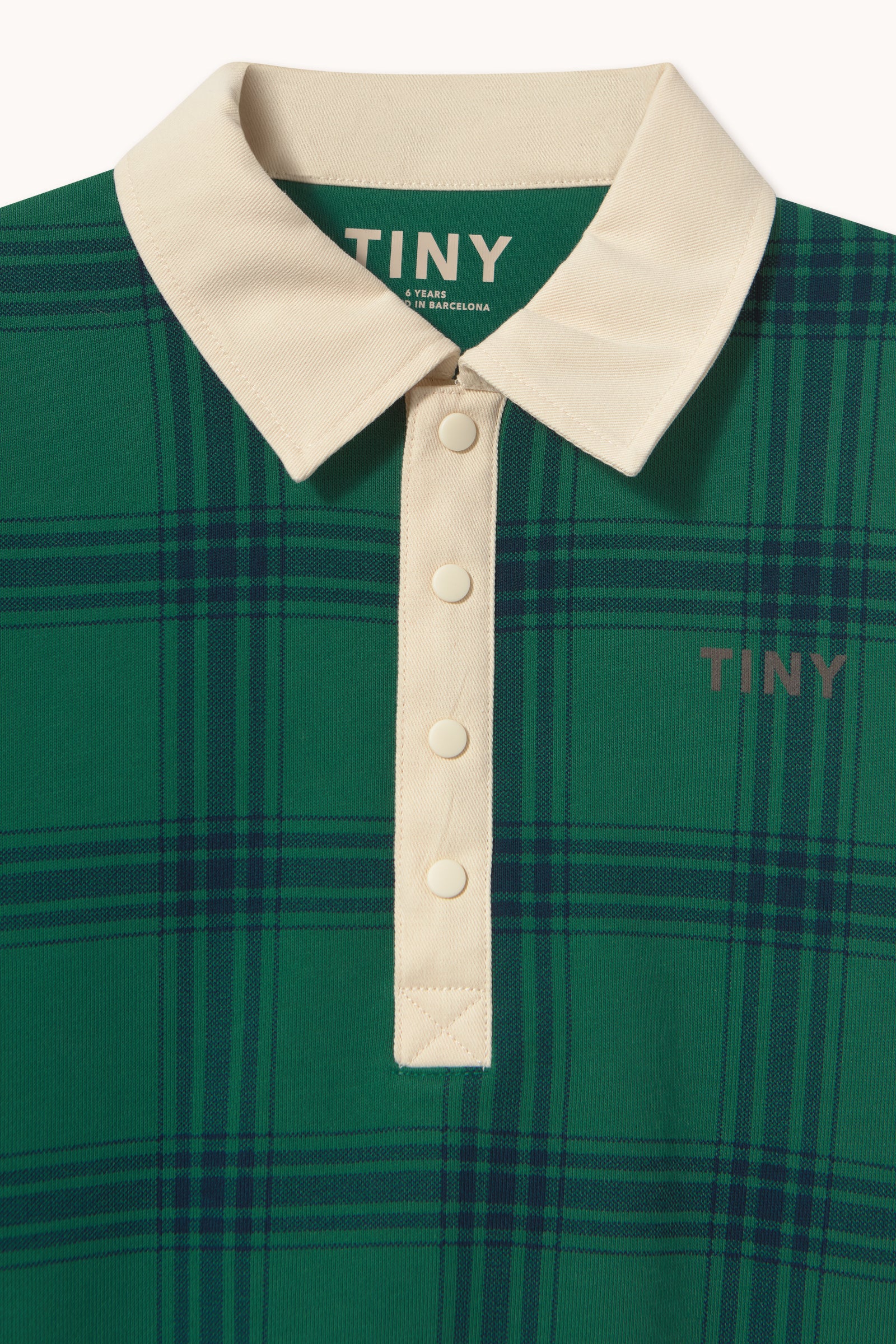 SUDADERA GREEN CHECK POLO
