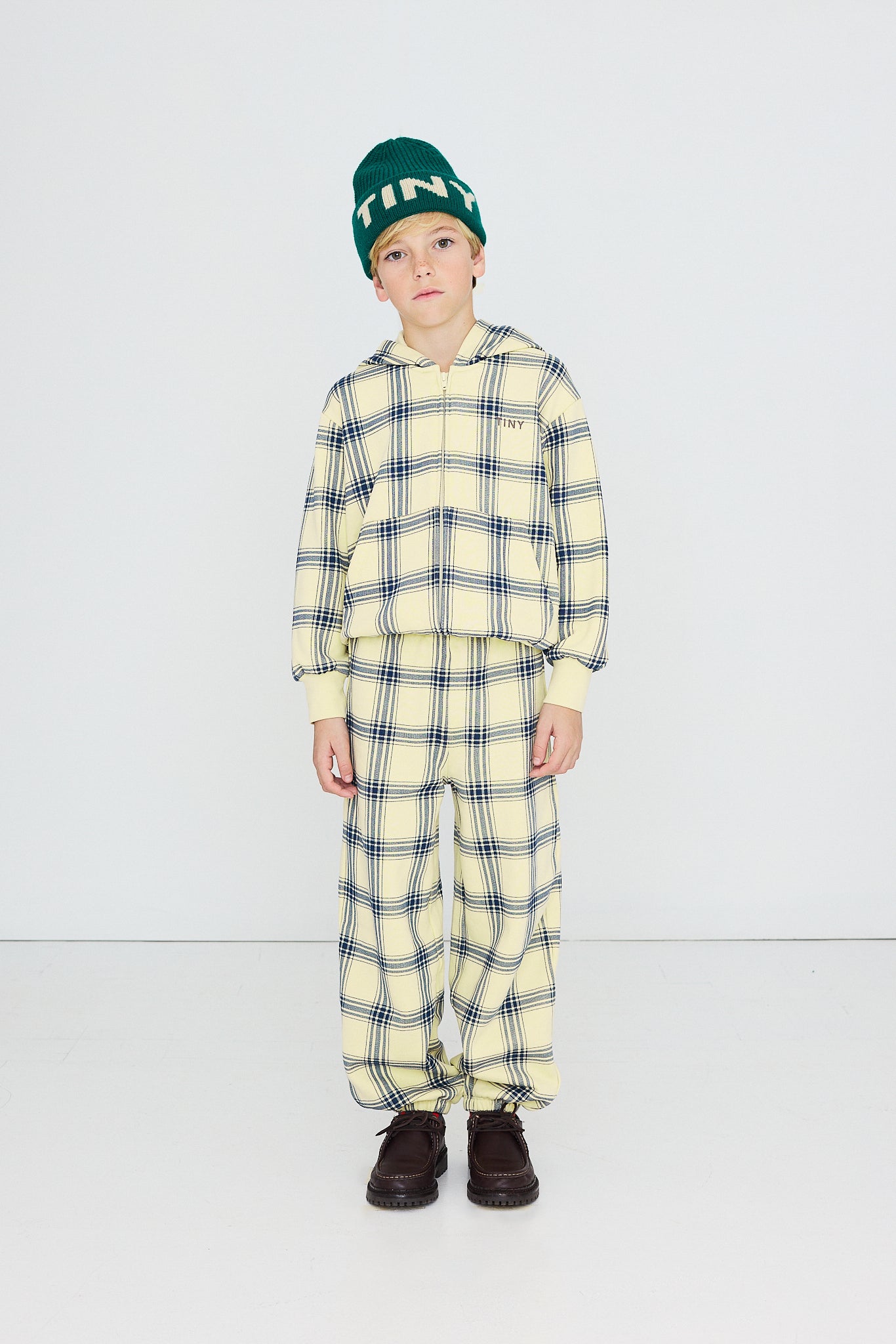 JOGGER YELLOW CHECK