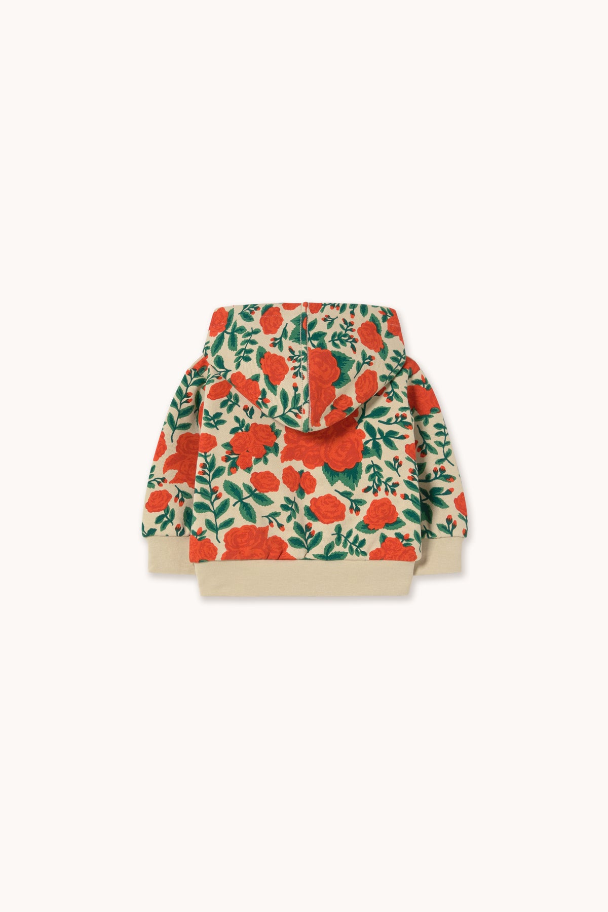 SWEAT À CAPUCHE BÉBÉ ROSES