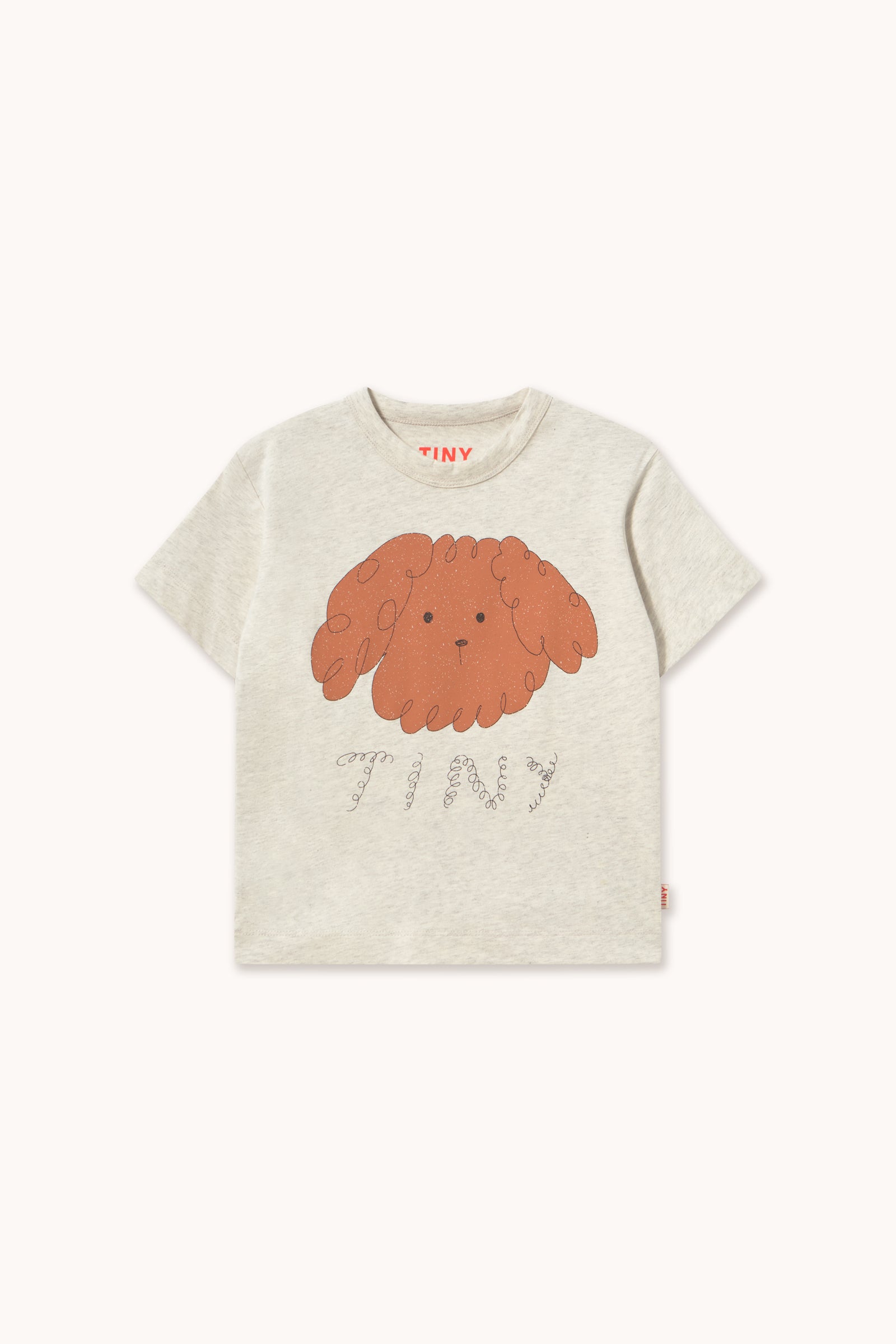 CURLY DOG GRAPHIC TEE