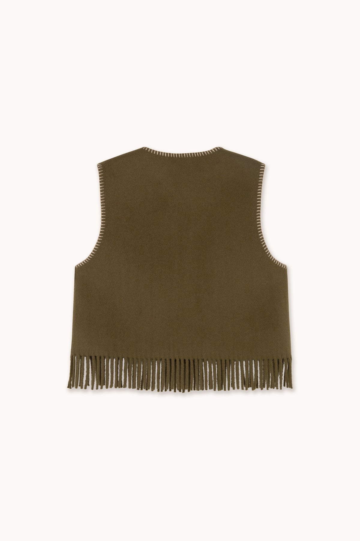 HORSES EMBROIDERED VEST