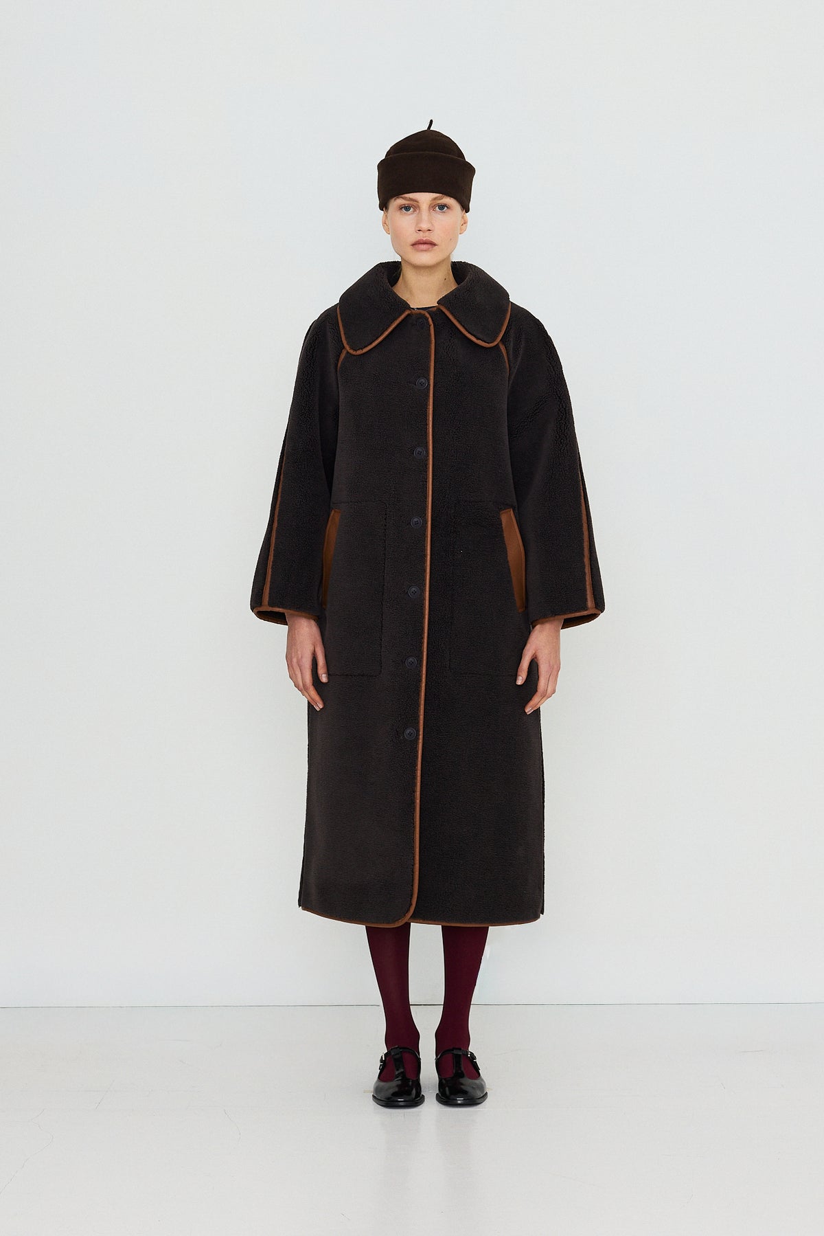 FAUX FUR LONG COAT