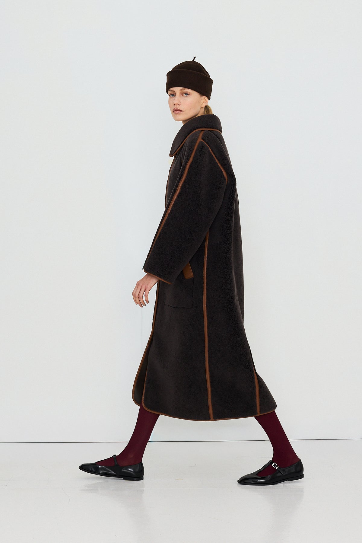 FAUX FUR LONG COAT