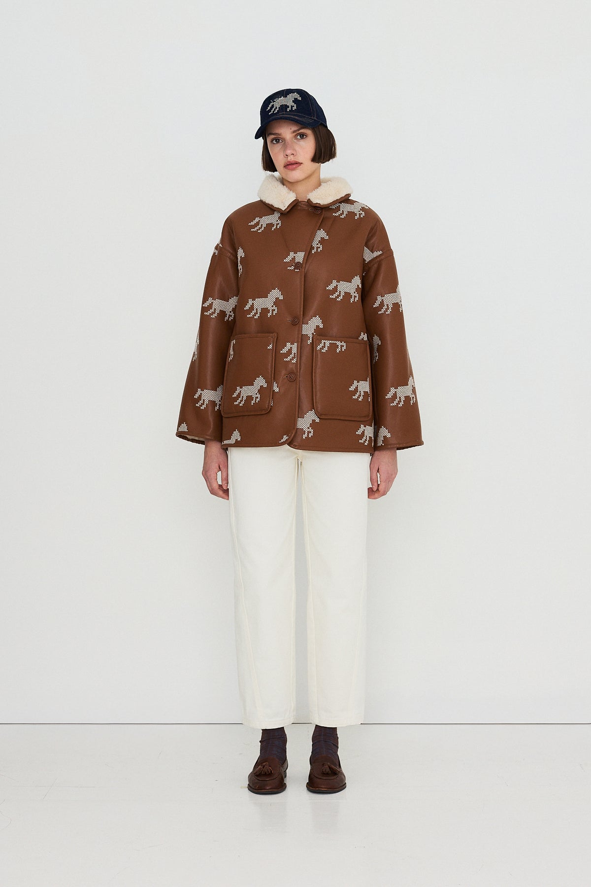 FAUX FUR HORSES COAT
