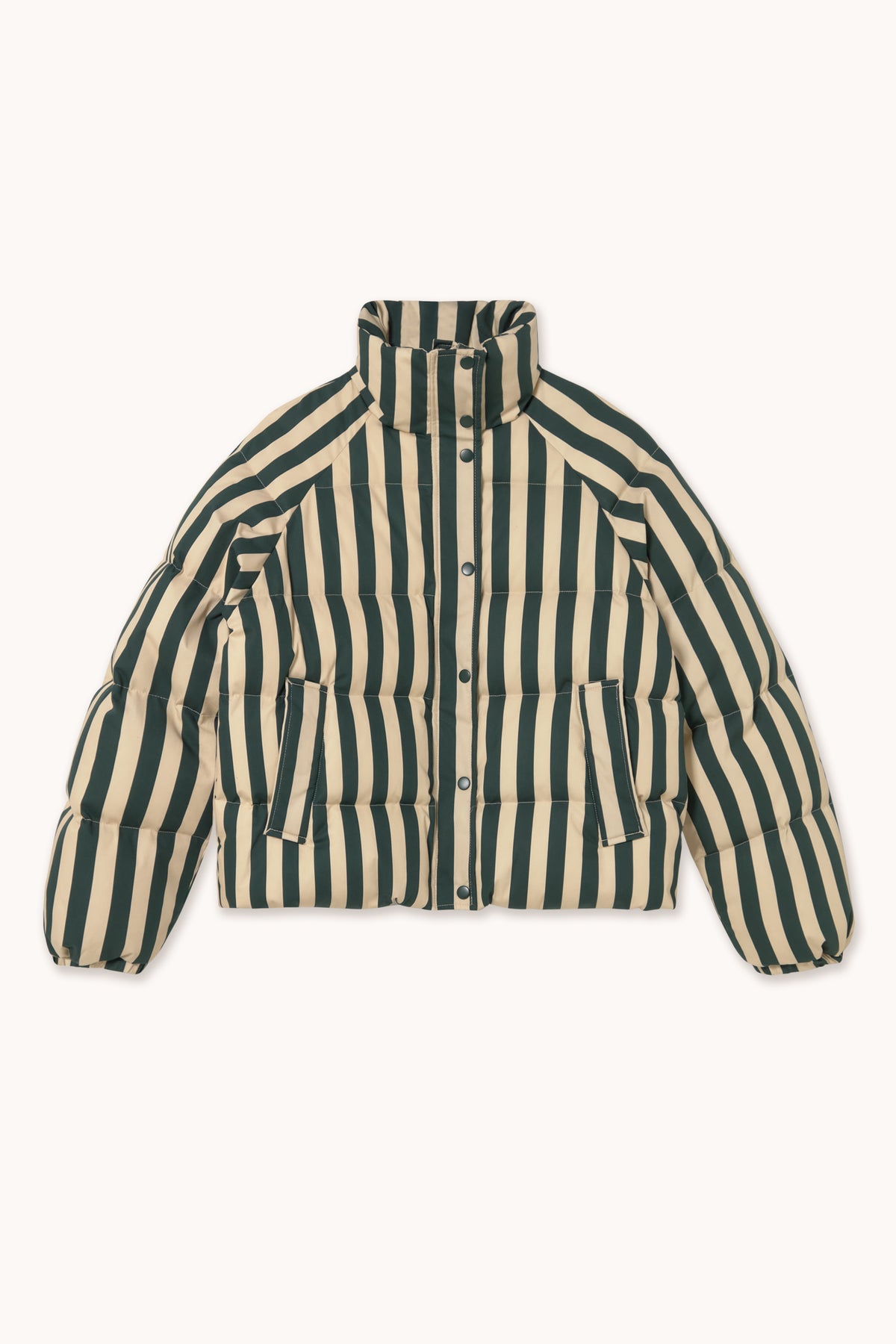 STRIPED SHORT JACKET