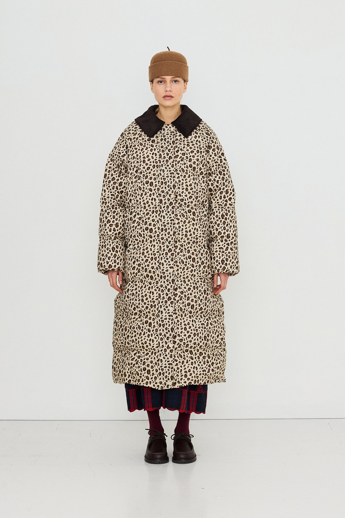 ANIMAL PRINT OVERSIZED JACKET