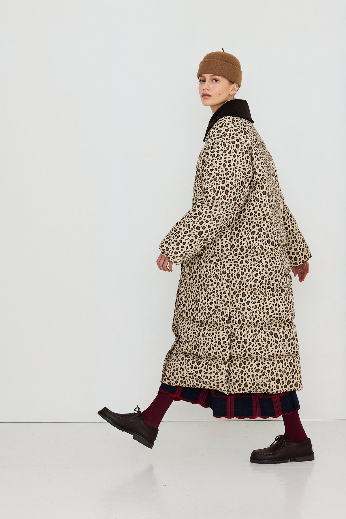 ANIMAL PRINT OVERSIZED JACKET