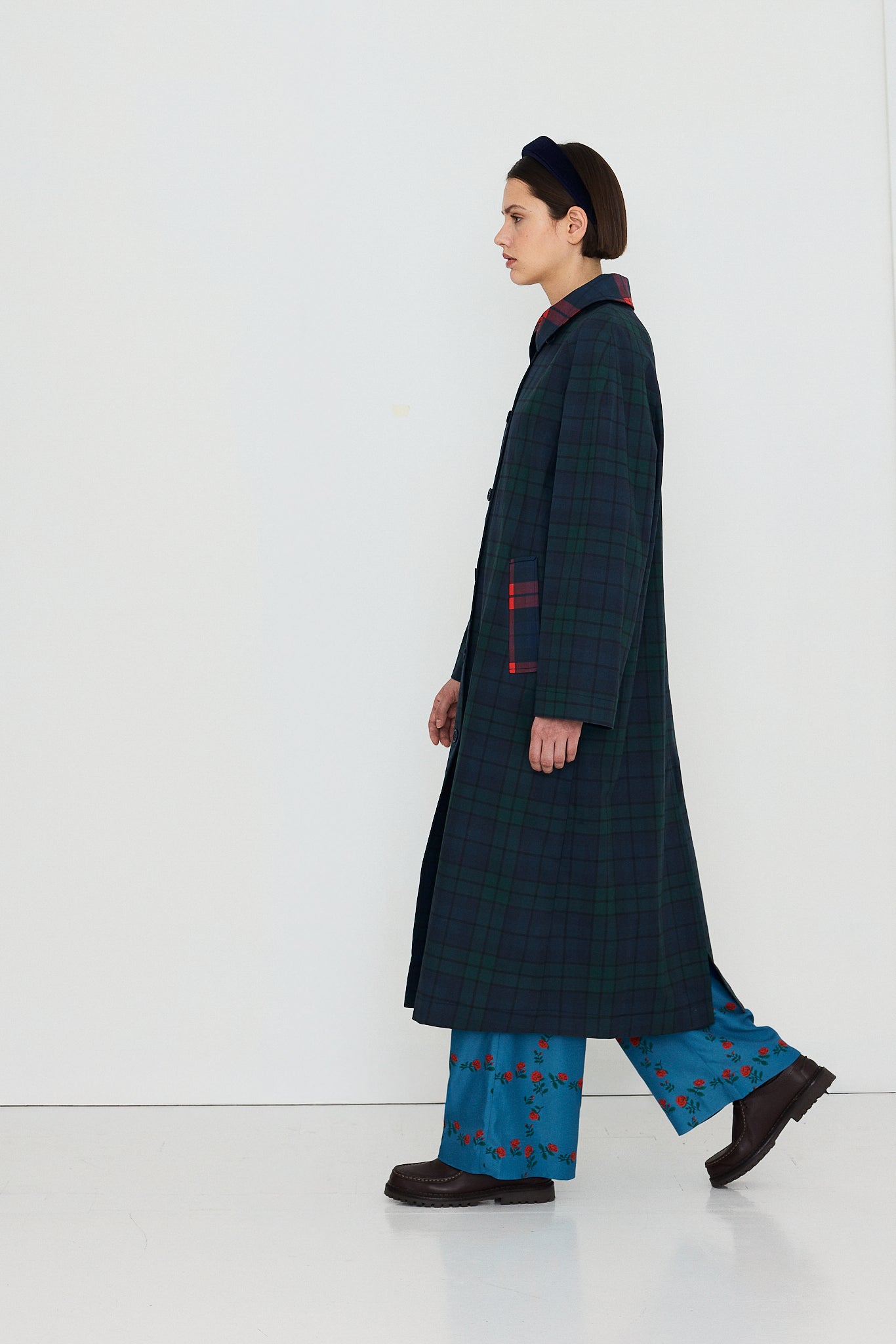 GABARDINA CHECK LARGO