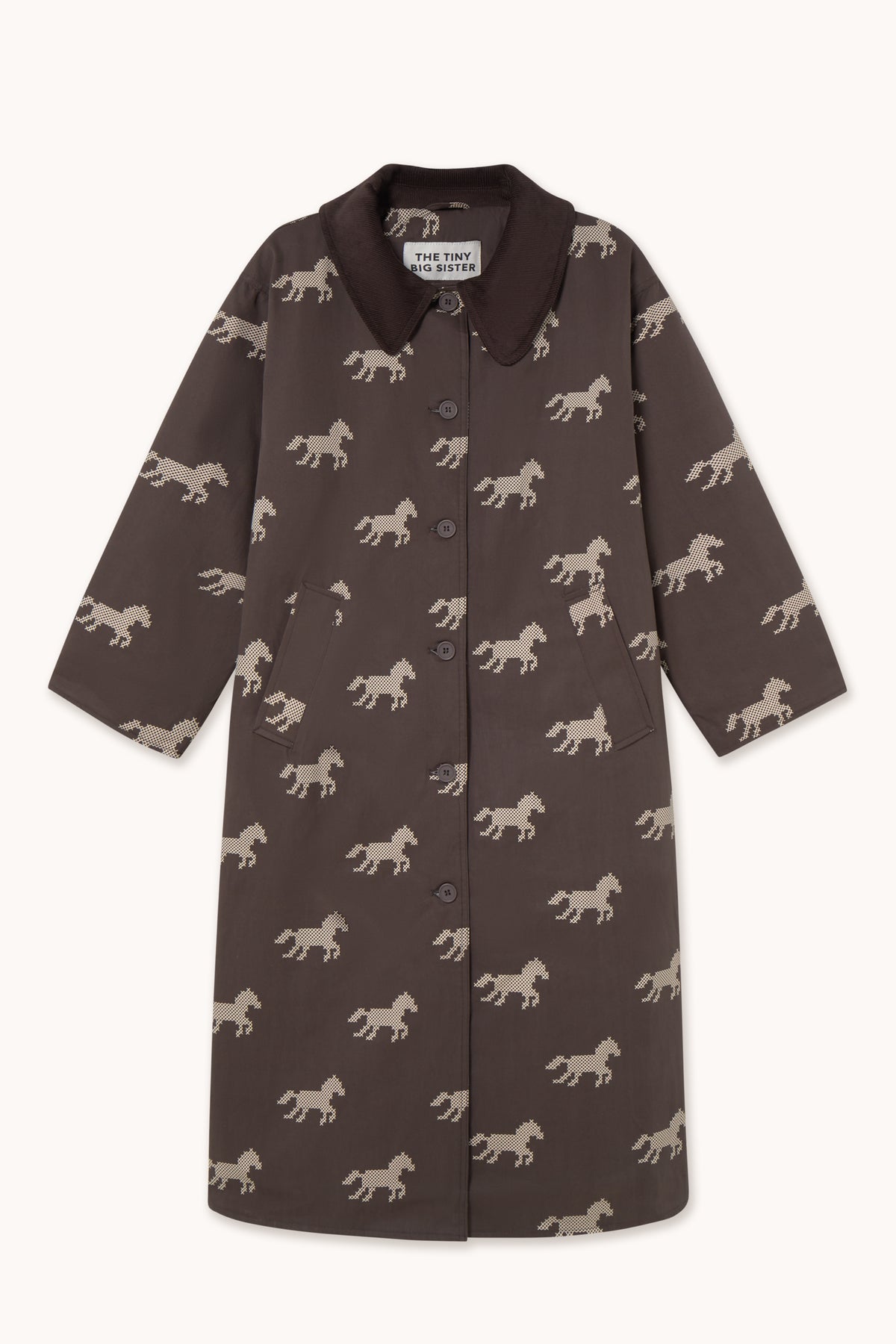 HORSES TRENCH COAT