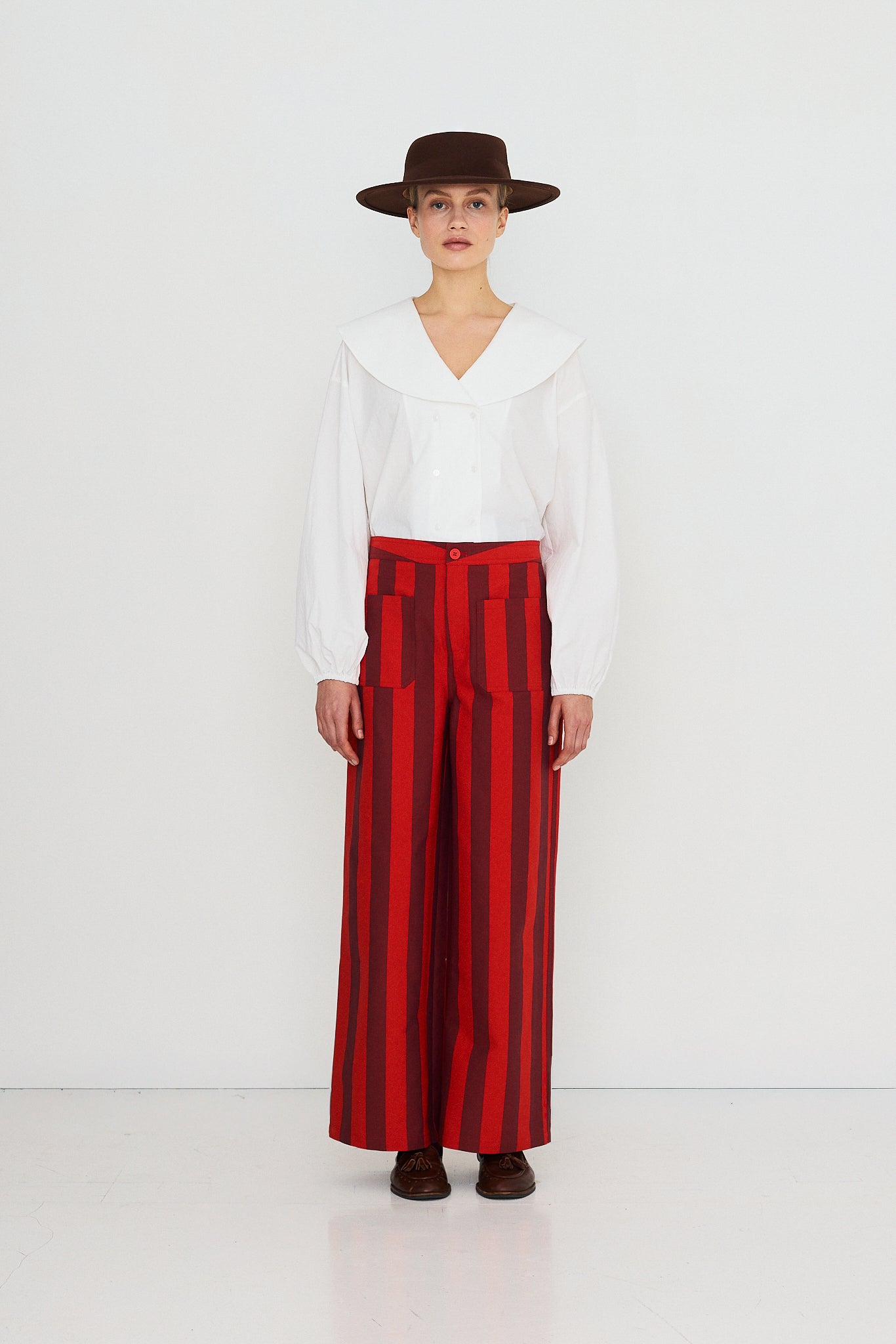 PANTALÓN DE RAYAS ANCHAS