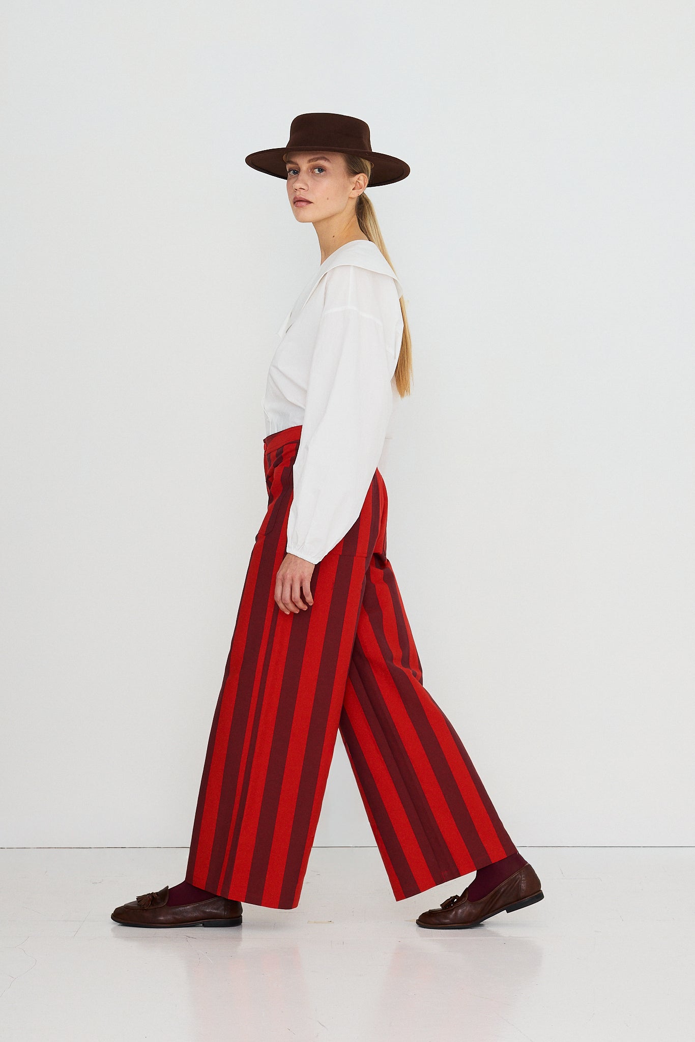 PANTALÓN DE RAYAS ANCHAS