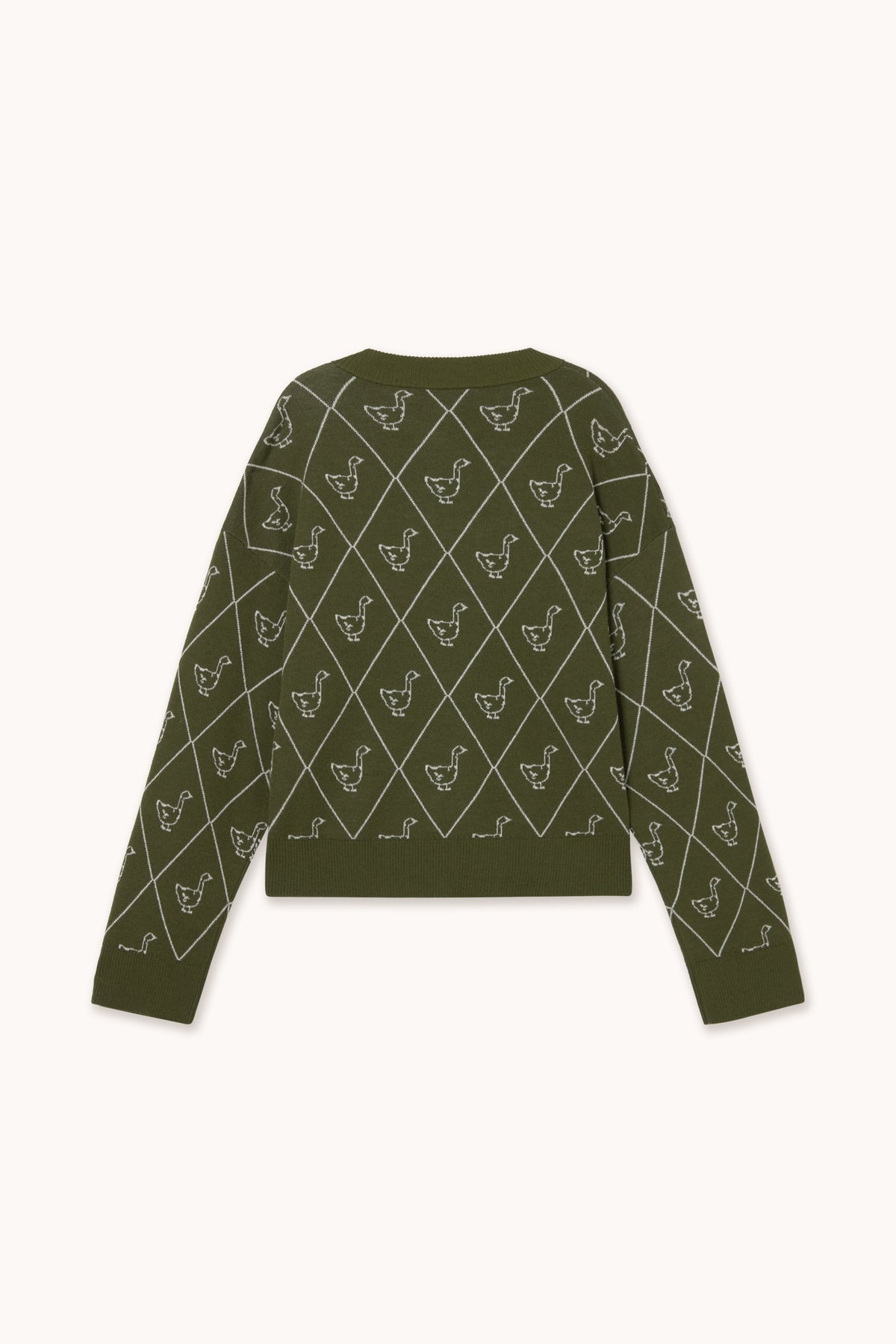 DIAMOND GEESE CARDIGAN