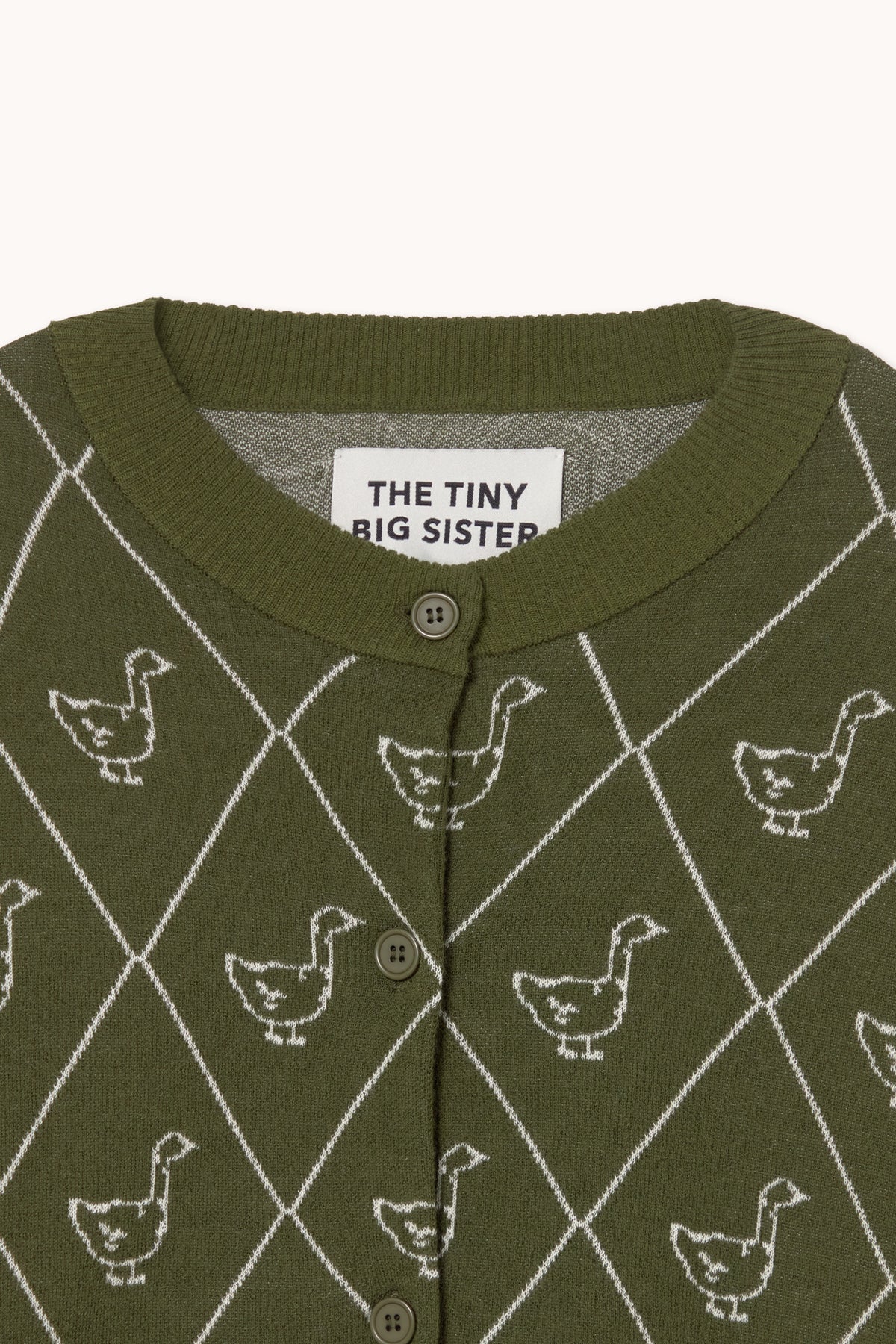 DIAMOND GEESE CARDIGAN