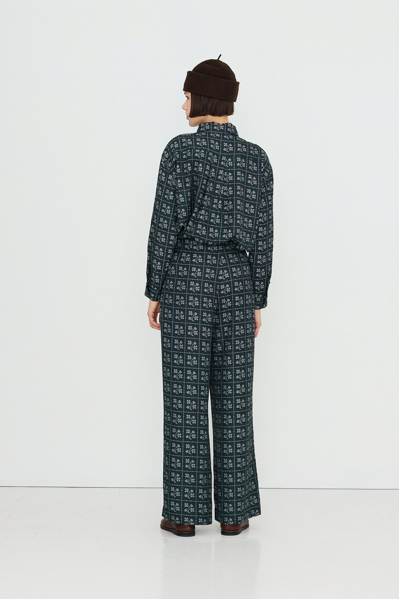 DOTS FLOWERS SHIRT