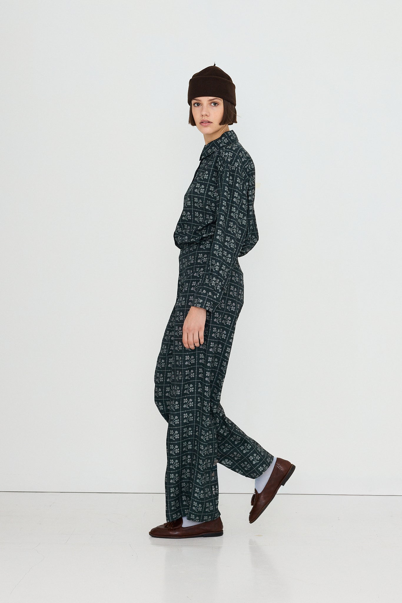 DOTS FLOWERS SHIRT